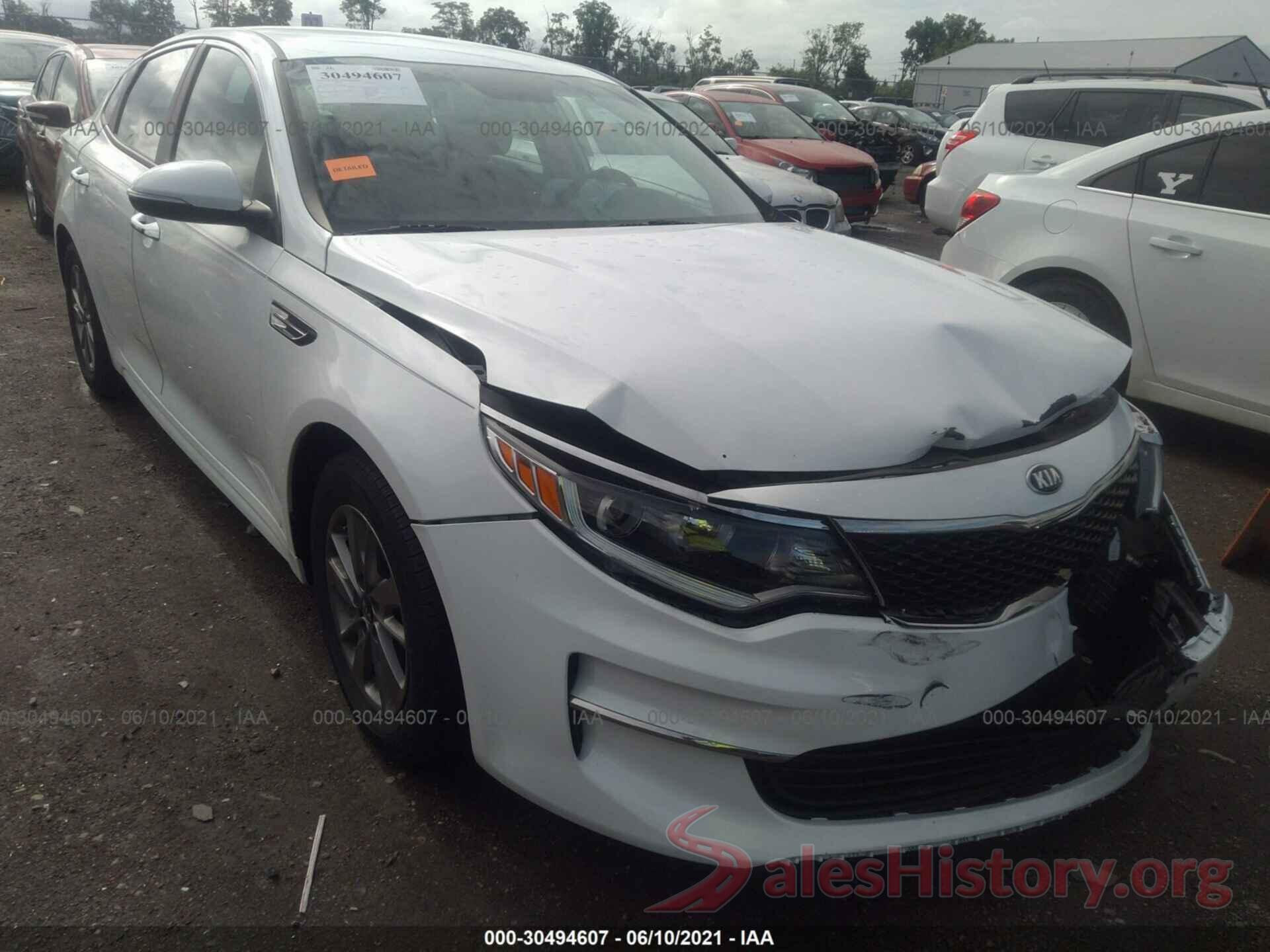 5XXGT4L13GG050059 2016 KIA OPTIMA