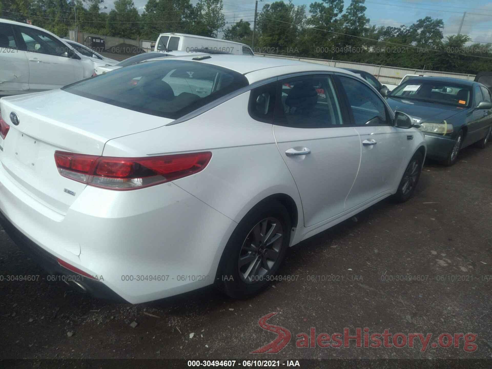 5XXGT4L13GG050059 2016 KIA OPTIMA