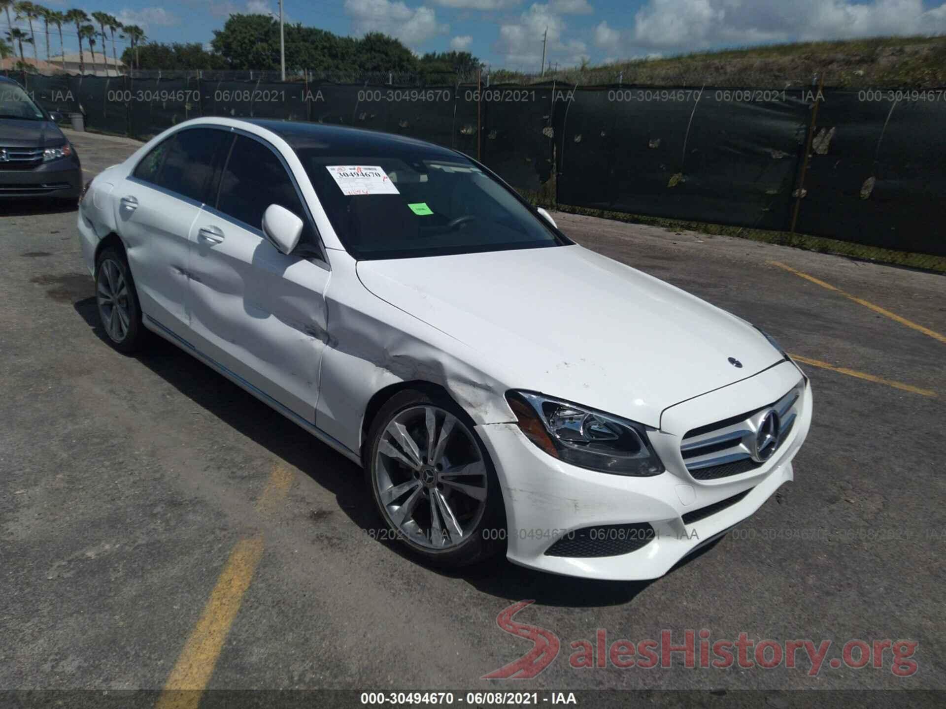 WDDWF4JB8JR333145 2018 MERCEDES-BENZ C-CLASS