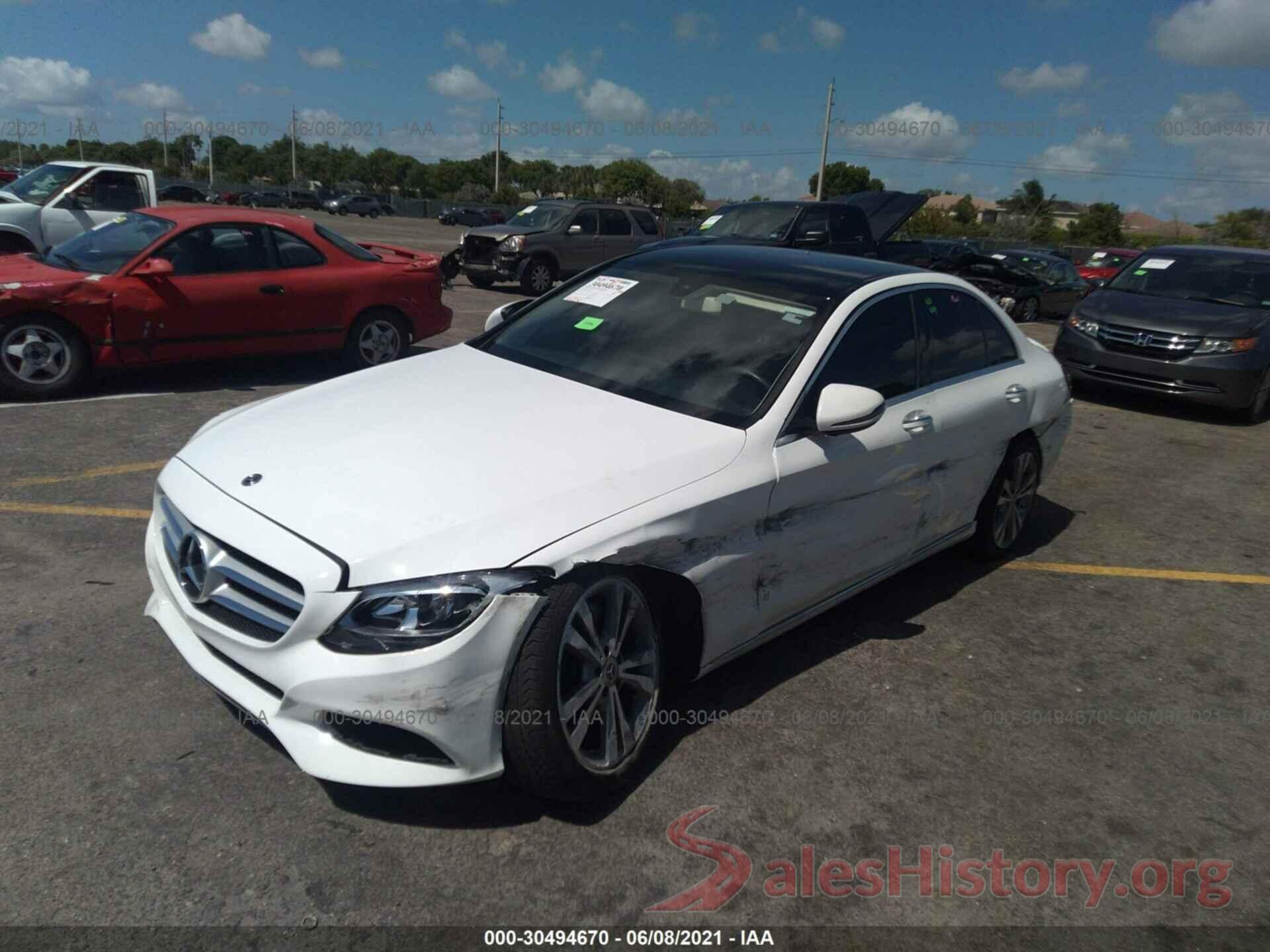 WDDWF4JB8JR333145 2018 MERCEDES-BENZ C-CLASS