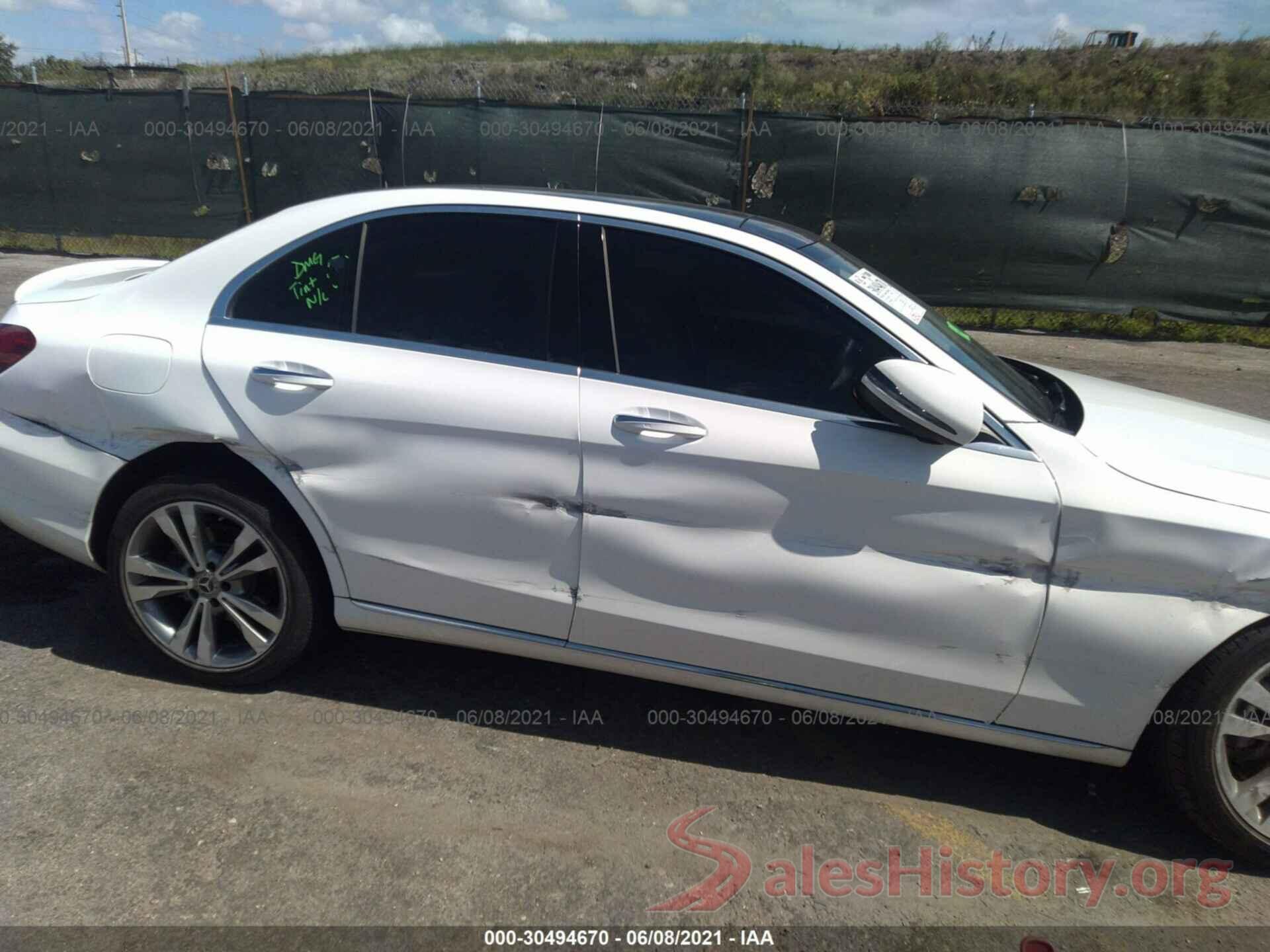 WDDWF4JB8JR333145 2018 MERCEDES-BENZ C-CLASS