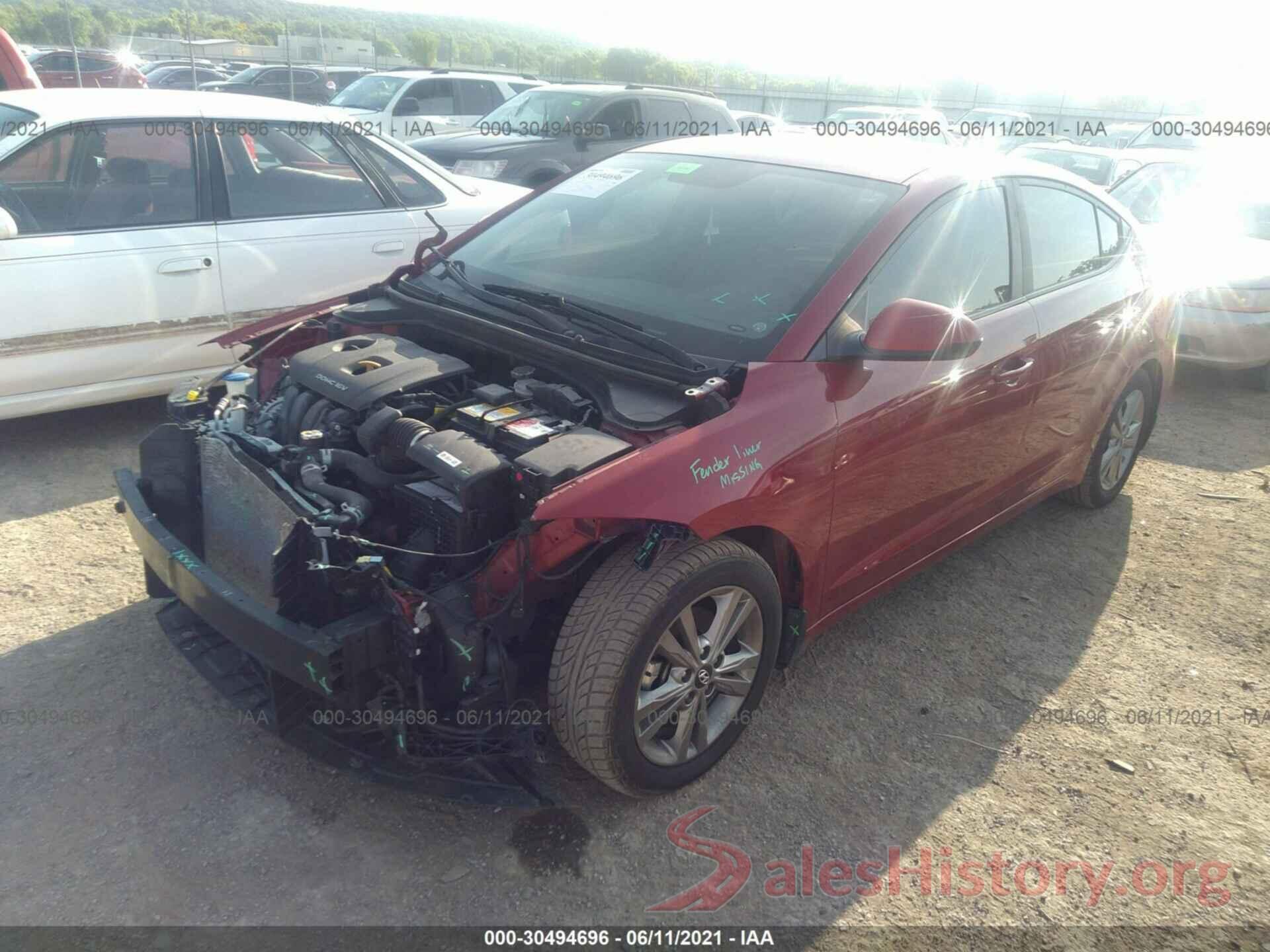 KMHD84LF7HU210984 2017 HYUNDAI ELANTRA