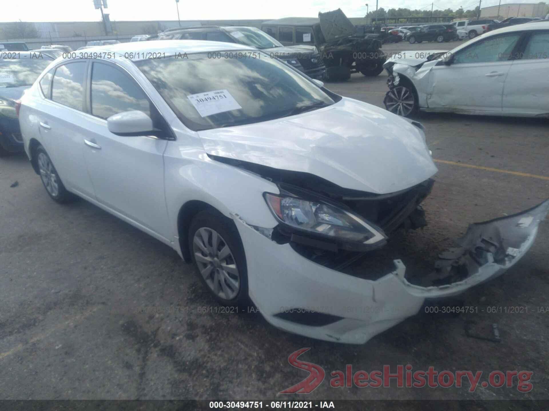 3N1AB7AP9HL709949 2017 NISSAN SENTRA