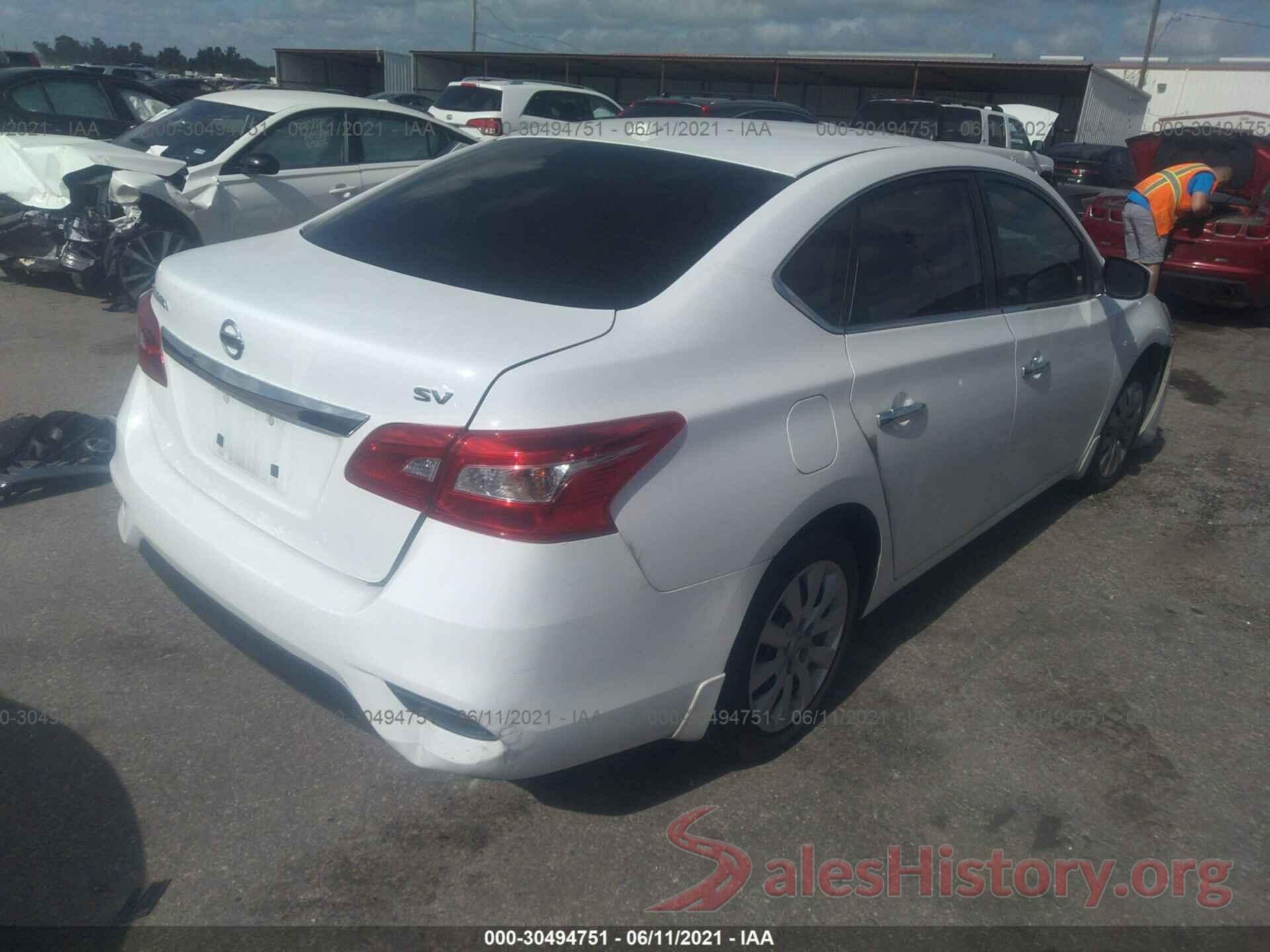 3N1AB7AP9HL709949 2017 NISSAN SENTRA