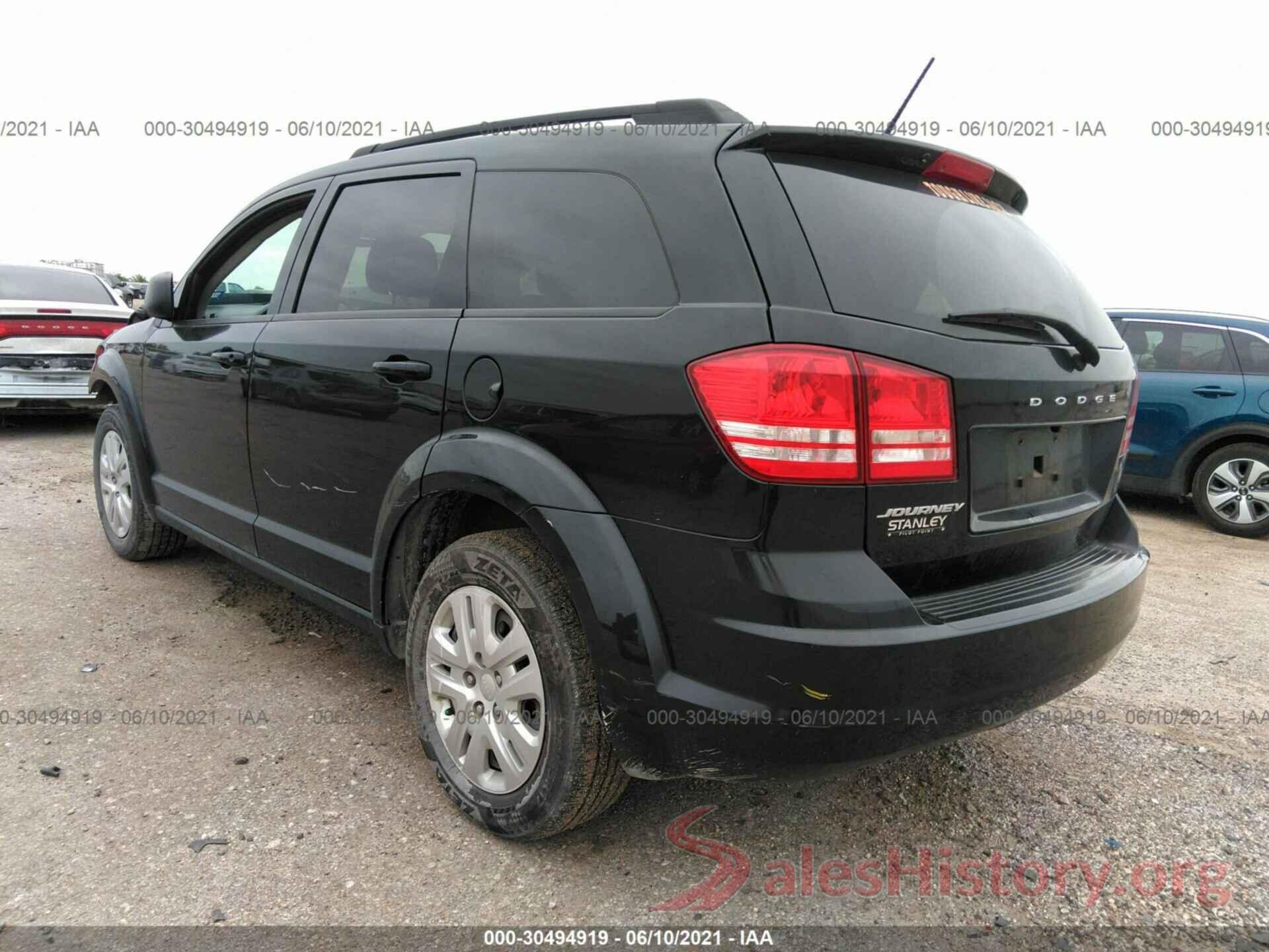 3C4PDCAB6JT183073 2018 DODGE JOURNEY