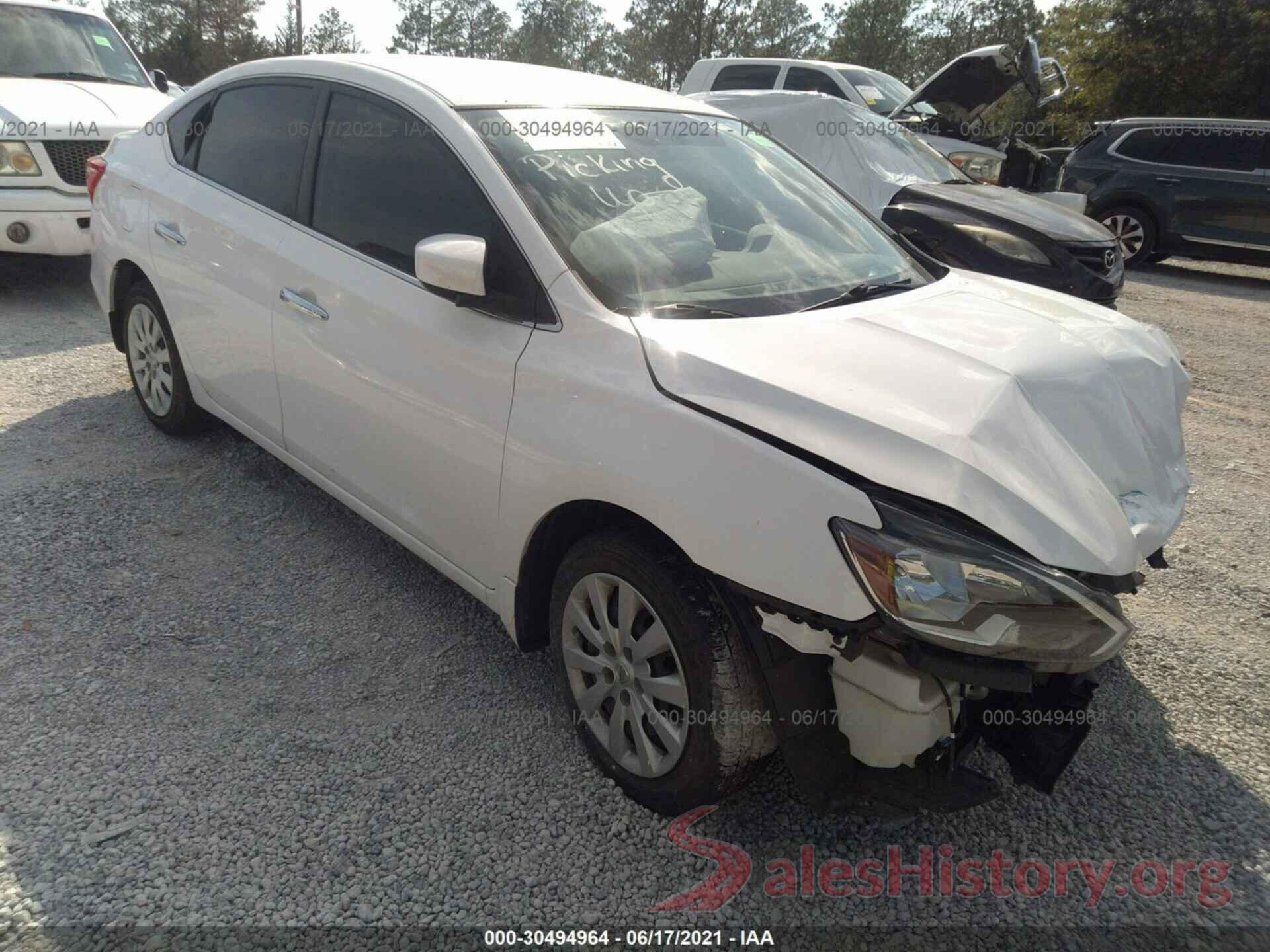 3N1AB7AP3JY336125 2018 NISSAN SENTRA