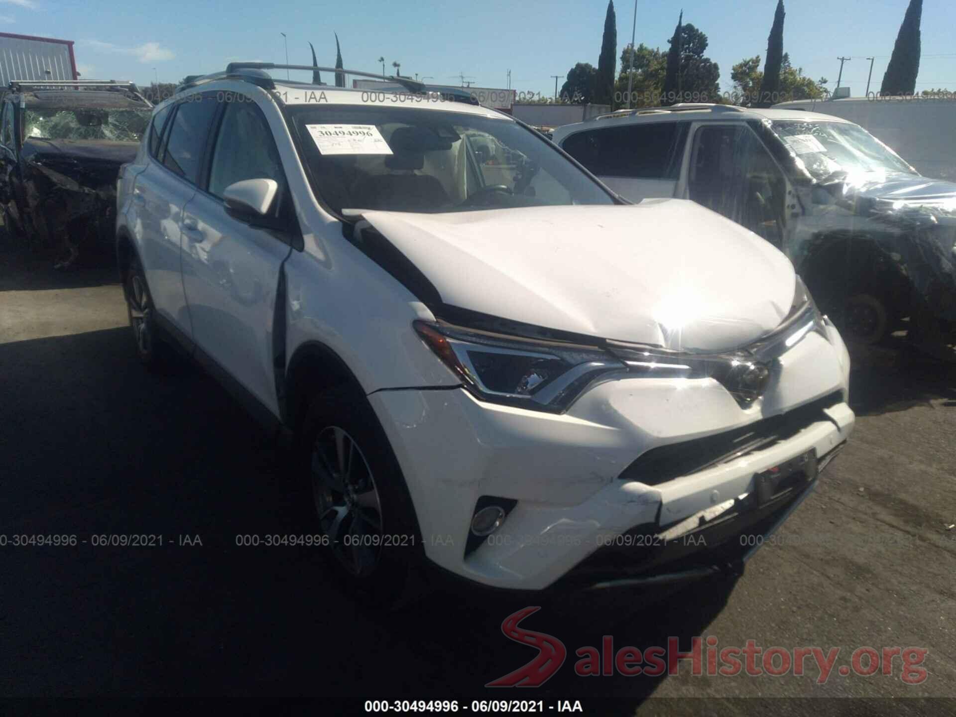 JTMWFREV2GJ080522 2016 TOYOTA RAV4