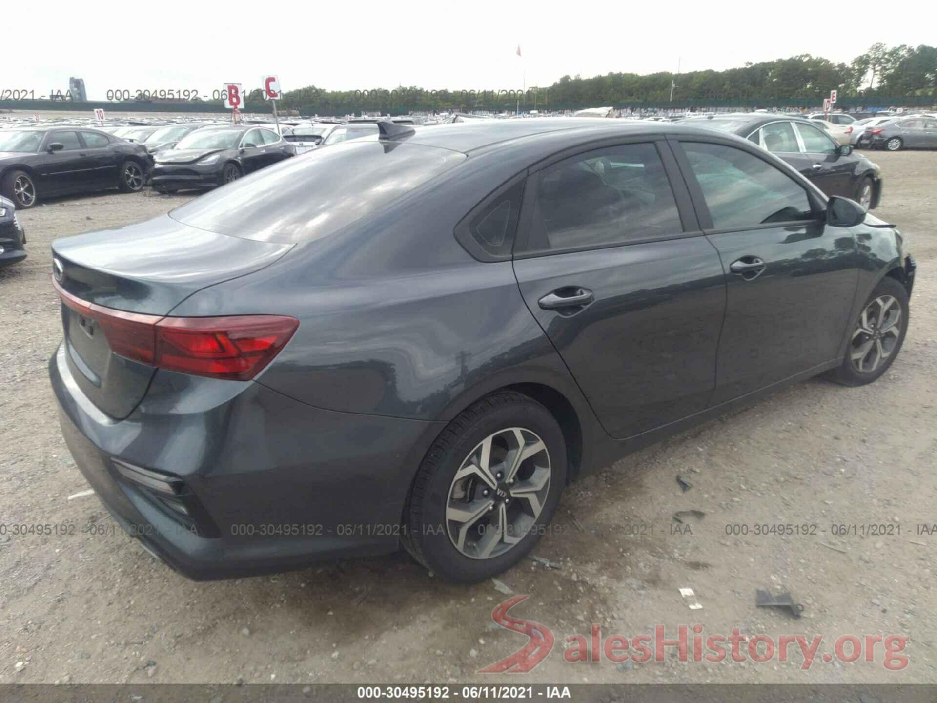 3KPF24AD7LE262302 2020 KIA FORTE