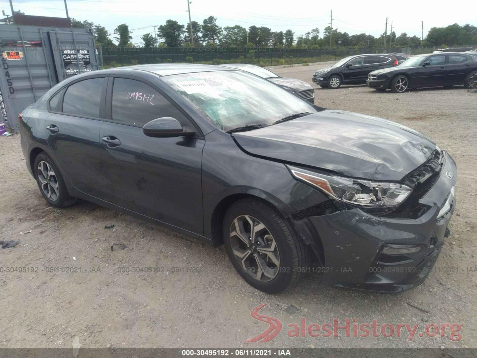 3KPF24AD7LE262302 2020 KIA FORTE