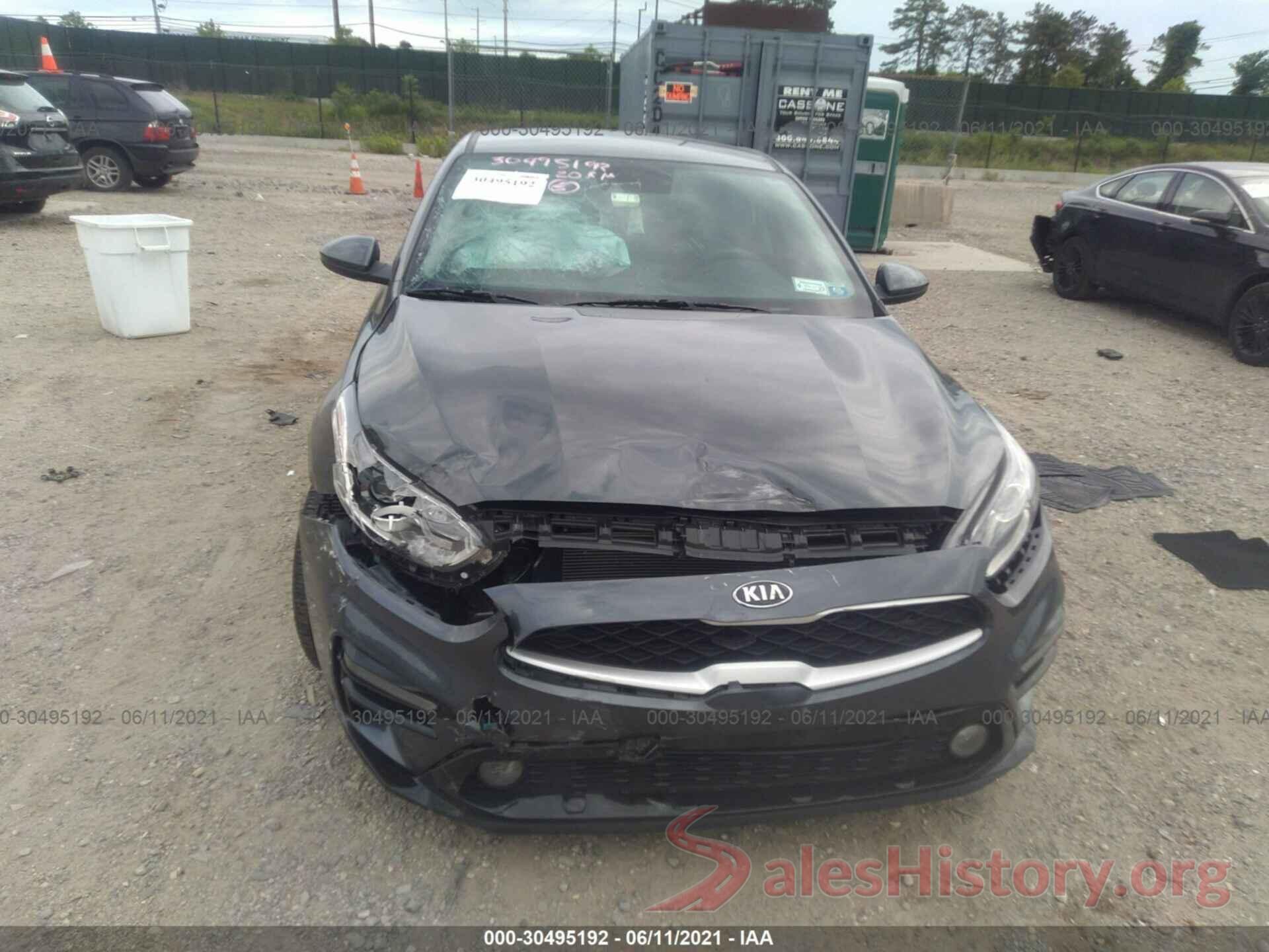 3KPF24AD7LE262302 2020 KIA FORTE