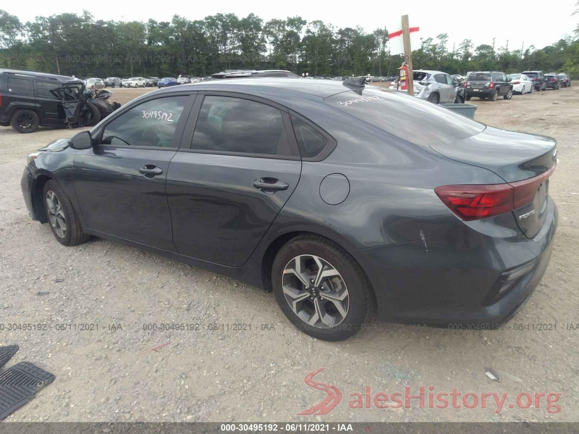 3KPF24AD7LE262302 2020 KIA FORTE