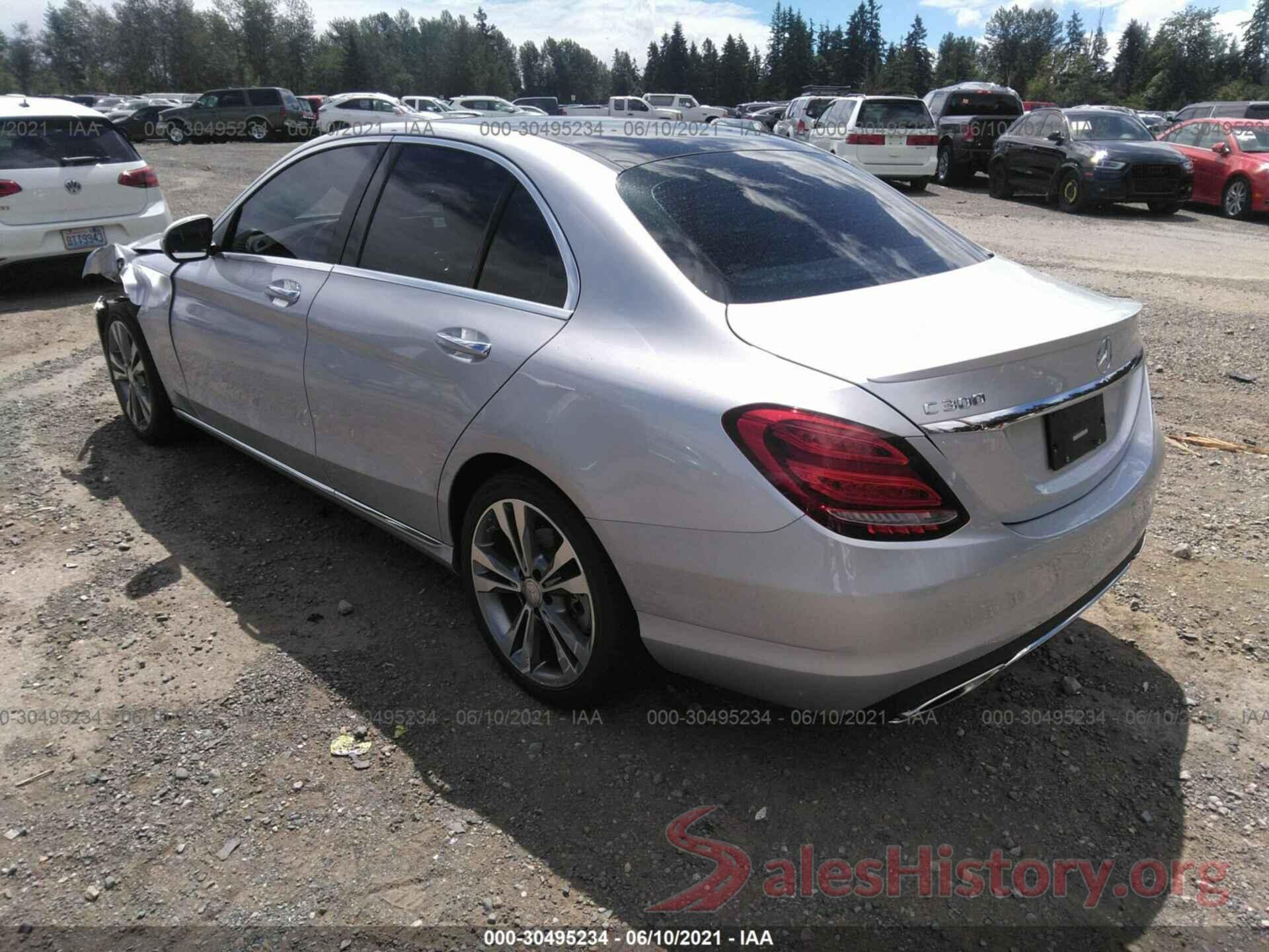 55SWF4JB2GU149620 2016 MERCEDES-BENZ C-CLASS