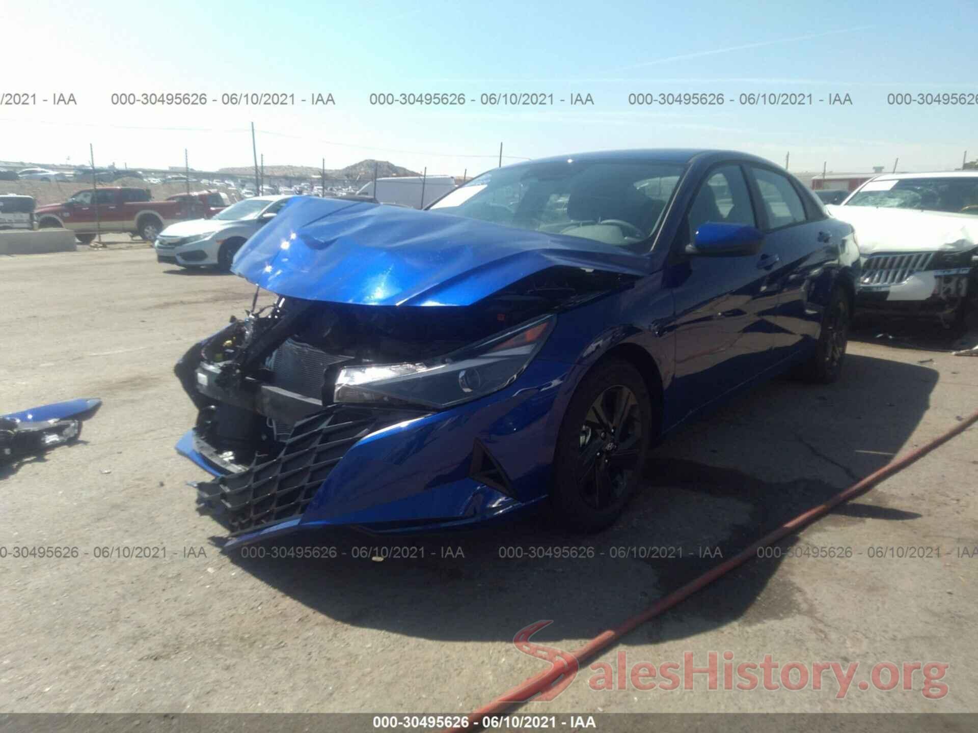 5NPLM4AG2MH023535 2021 HYUNDAI ELANTRA