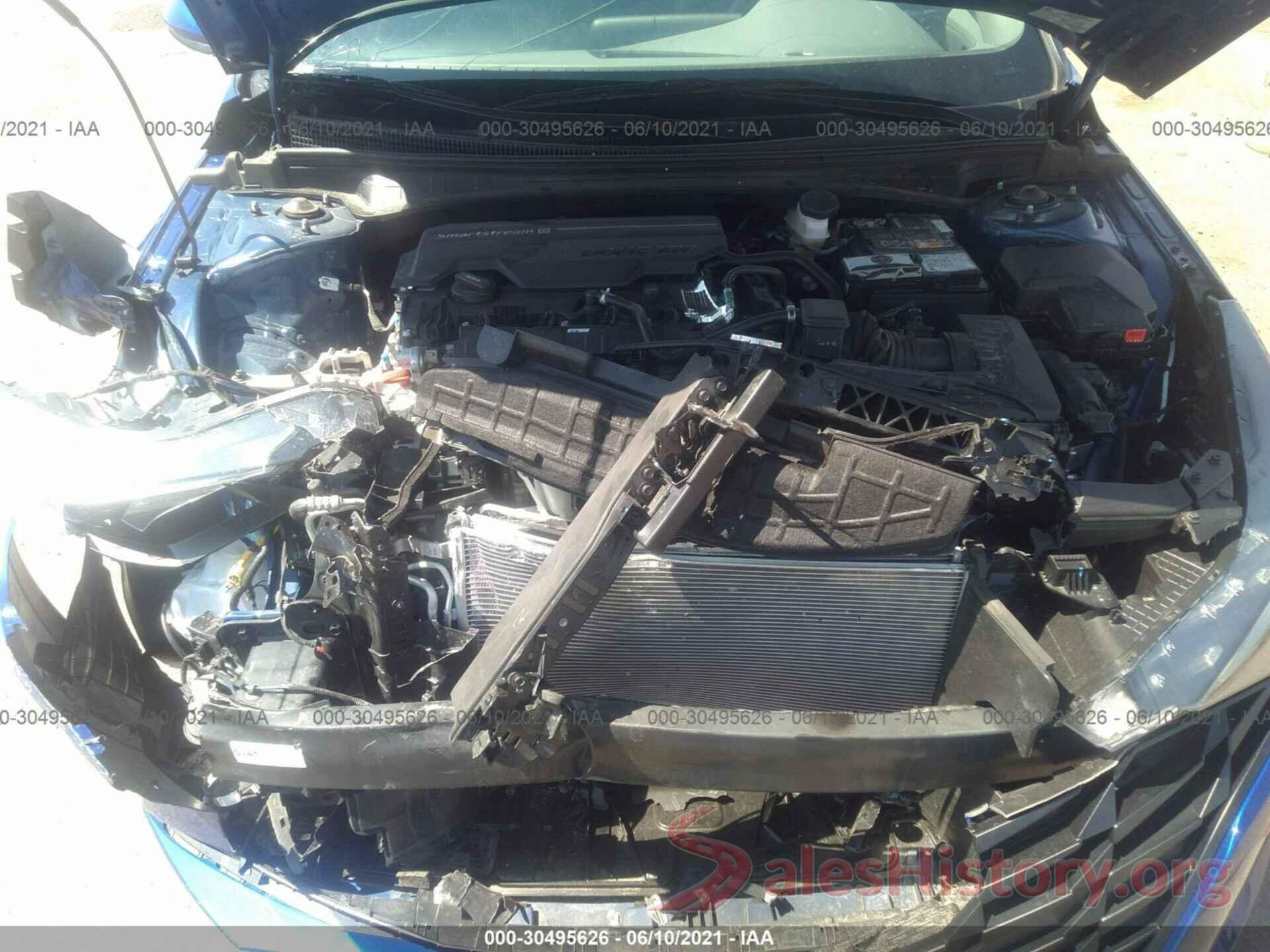 5NPLM4AG2MH023535 2021 HYUNDAI ELANTRA