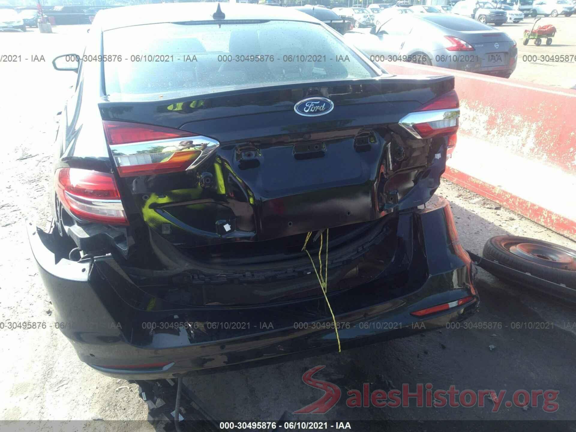 3FA6P0MU5KR256050 2019 FORD FUSION HYBRID