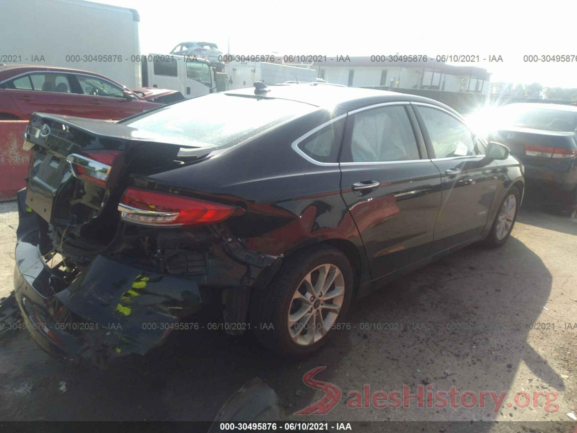 3FA6P0MU5KR256050 2019 FORD FUSION HYBRID