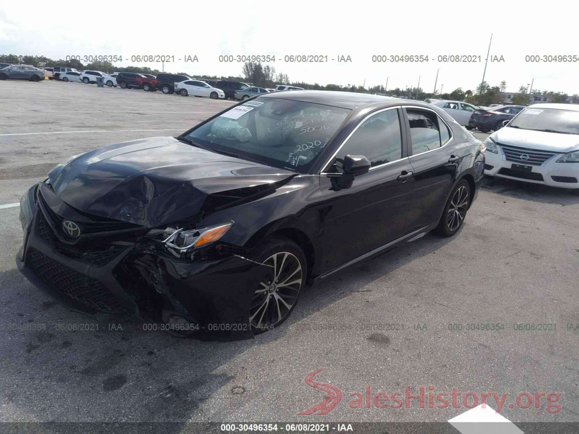 4T1G11AK7LU905006 2020 TOYOTA CAMRY