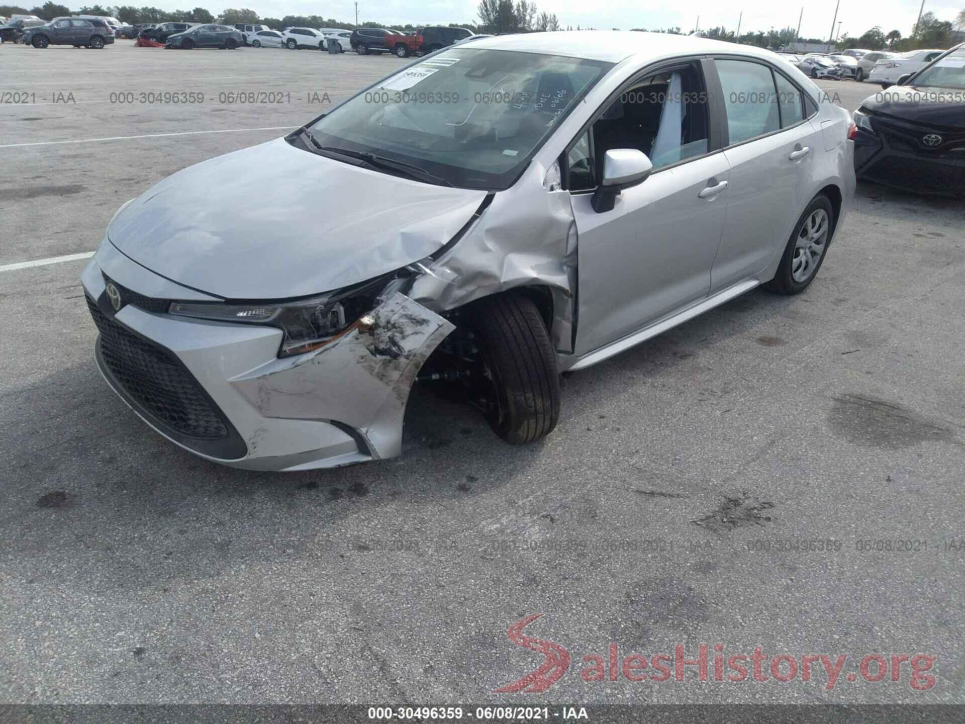 5YFEPMAE8MP180021 2021 TOYOTA COROLLA