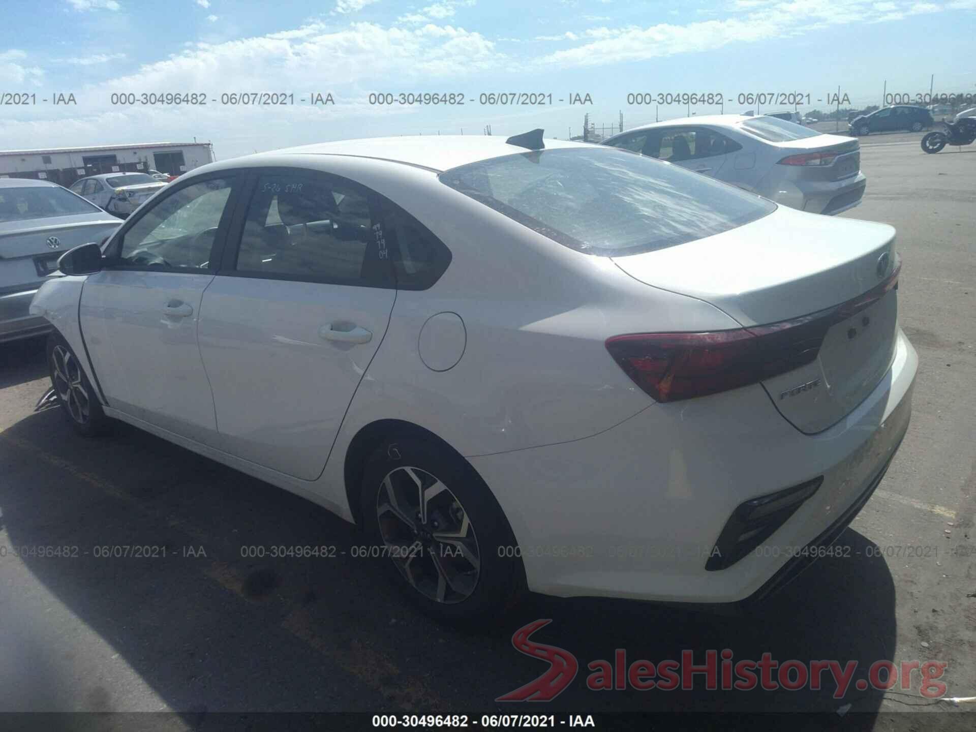 3KPF24AD1LE207652 2020 KIA FORTE