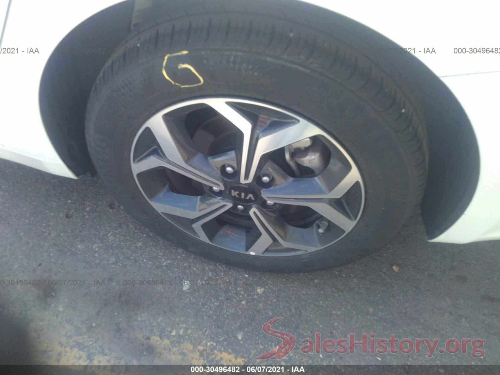 3KPF24AD1LE207652 2020 KIA FORTE