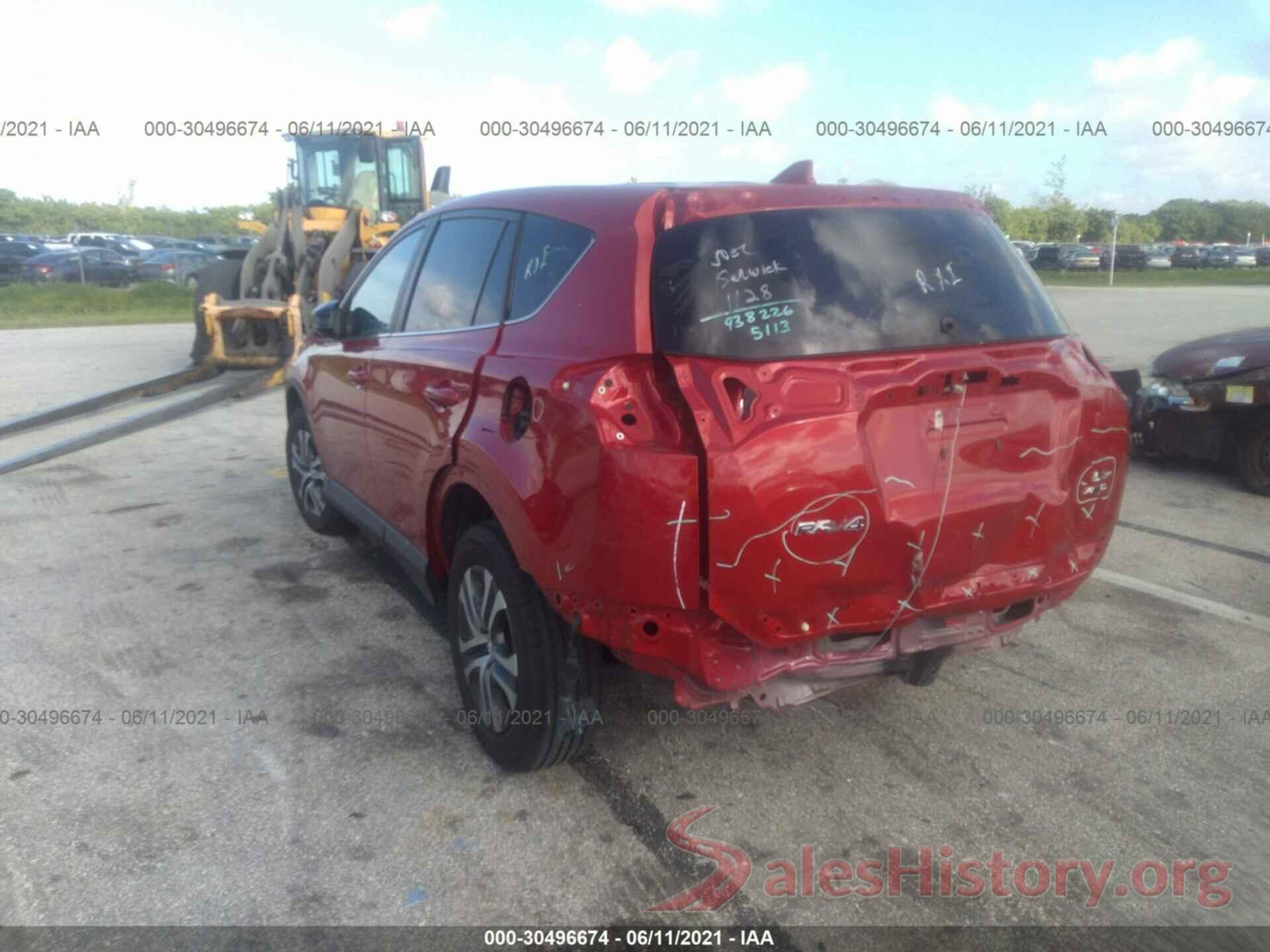 2T3BFREV1HW599997 2017 TOYOTA RAV4