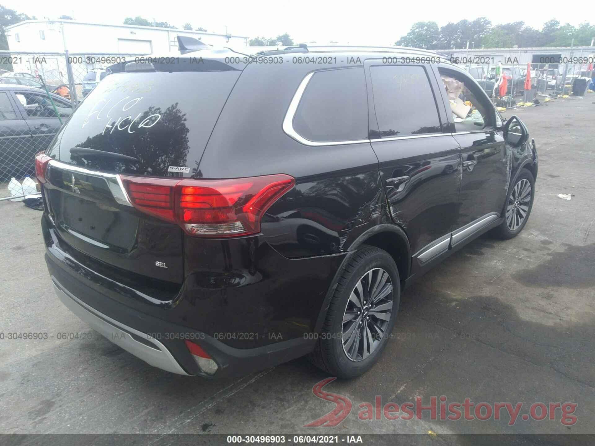 JA4AZ3A39LZ043217 2020 MITSUBISHI OUTLANDER