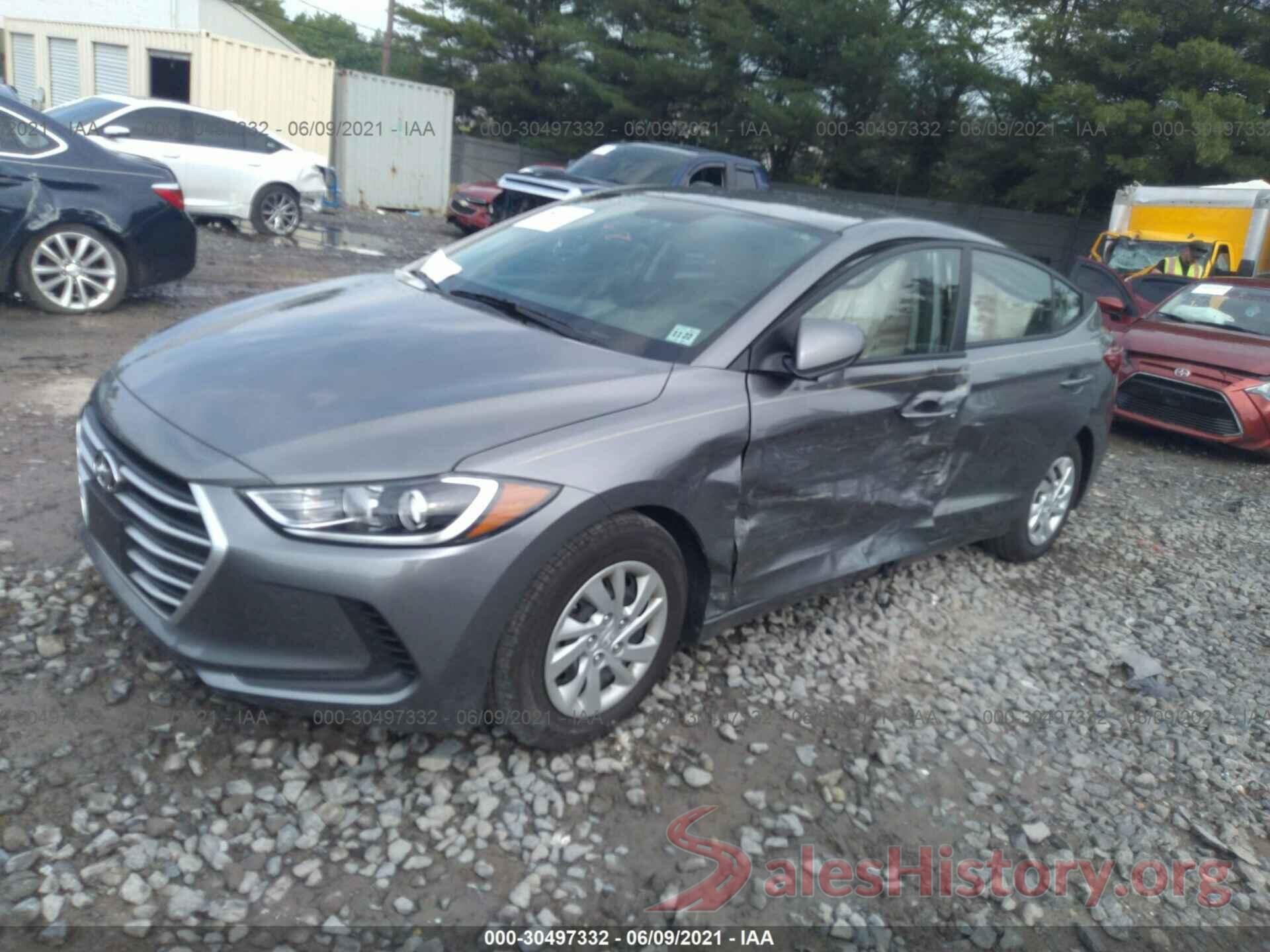 5NPD74LF7JH251090 2018 HYUNDAI ELANTRA