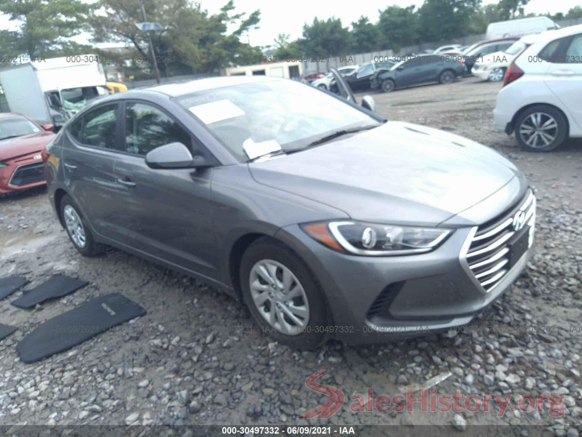 5NPD74LF7JH251090 2018 HYUNDAI ELANTRA