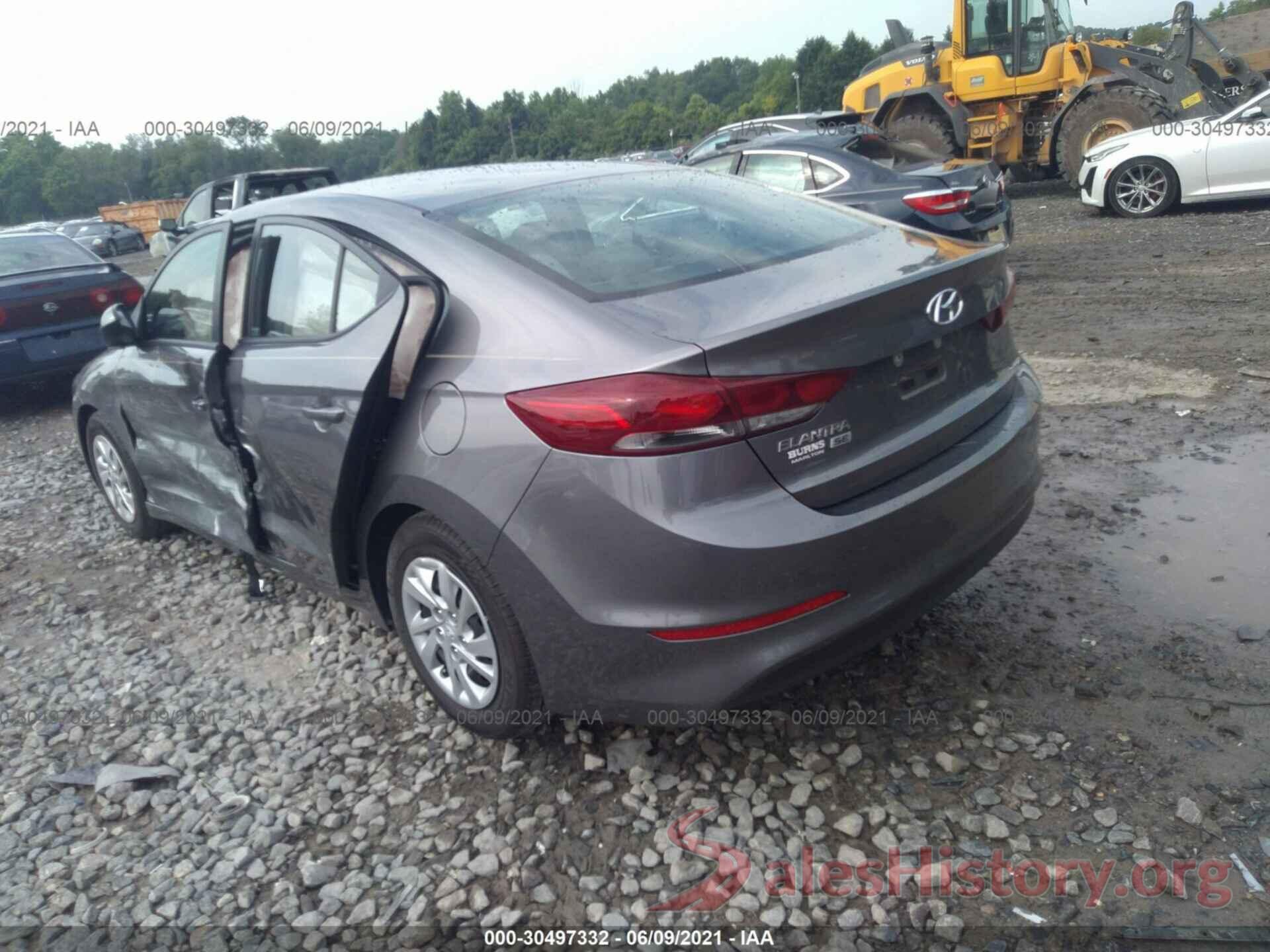 5NPD74LF7JH251090 2018 HYUNDAI ELANTRA