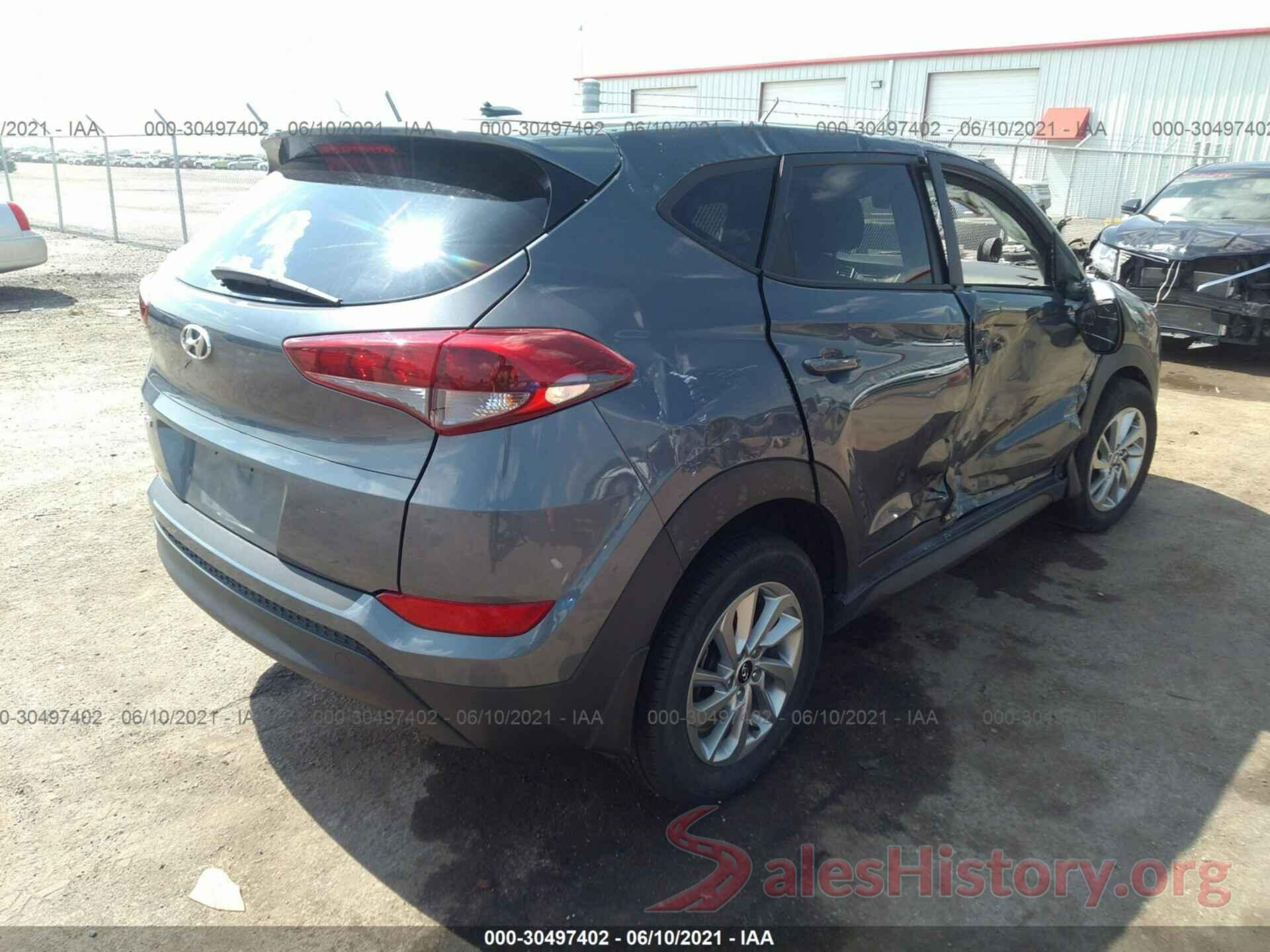 KM8J23A44GU118004 2016 HYUNDAI TUCSON