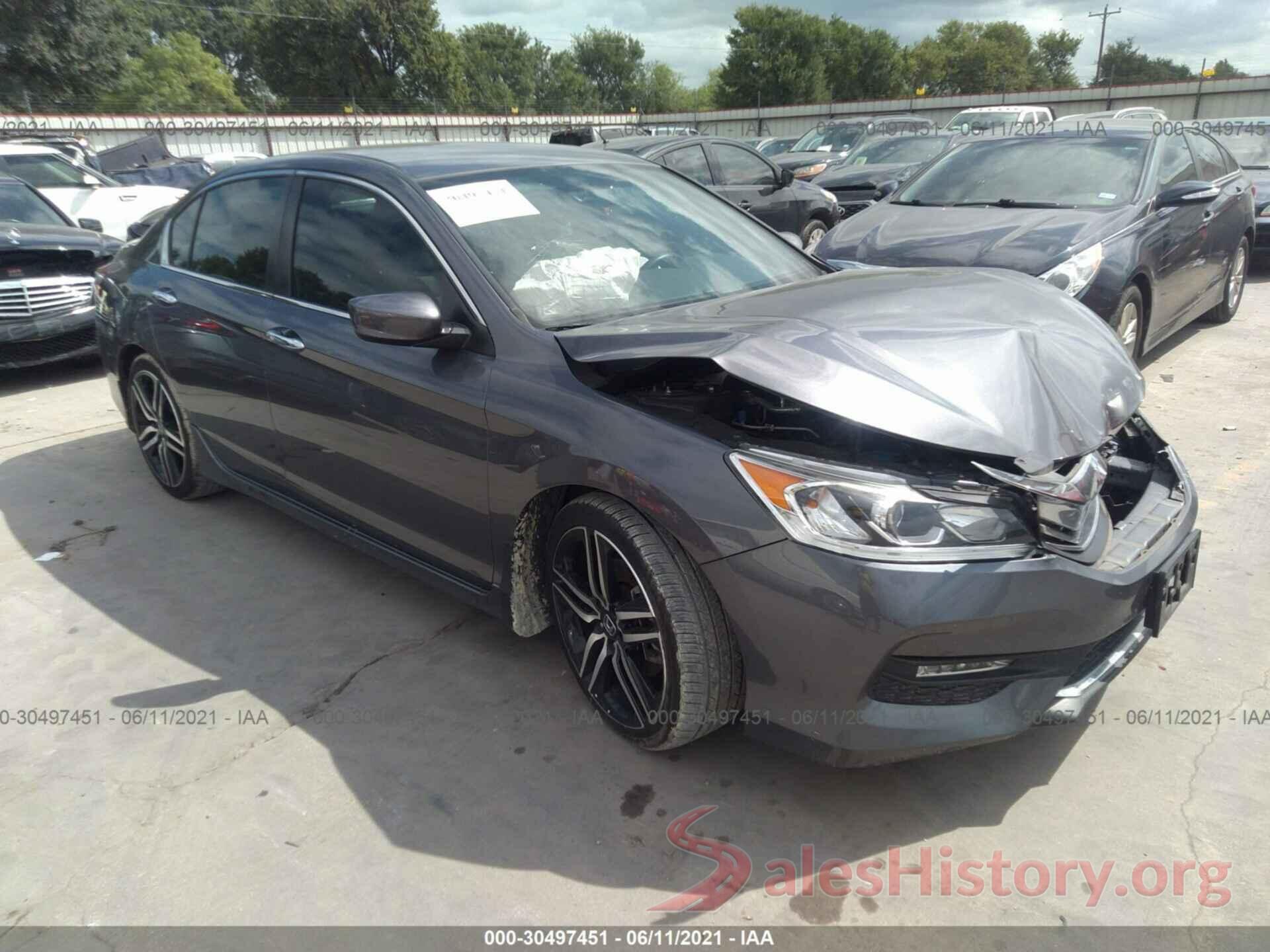 1HGCR2F17HA006612 2017 HONDA ACCORD SEDAN