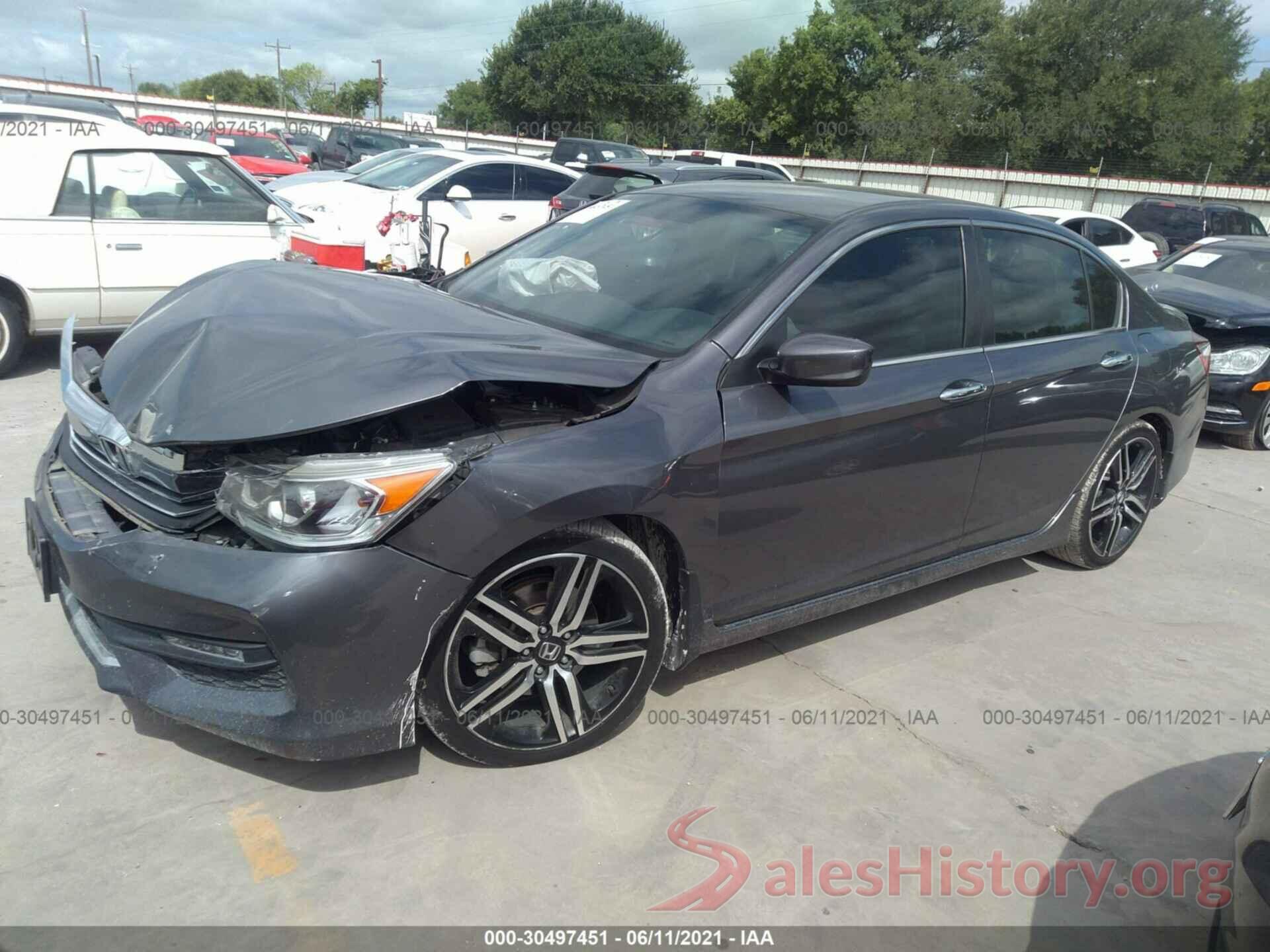 1HGCR2F17HA006612 2017 HONDA ACCORD SEDAN