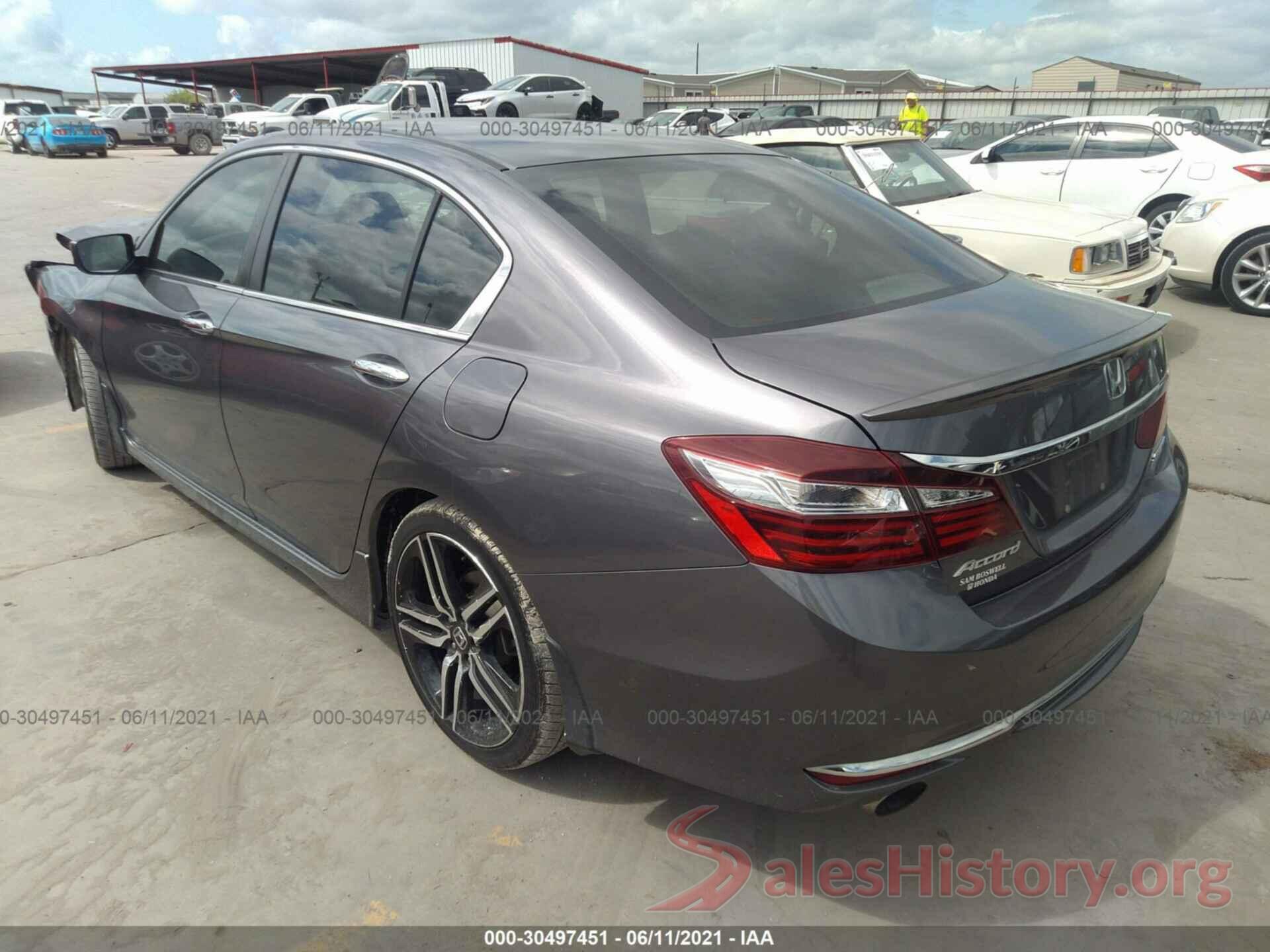 1HGCR2F17HA006612 2017 HONDA ACCORD SEDAN