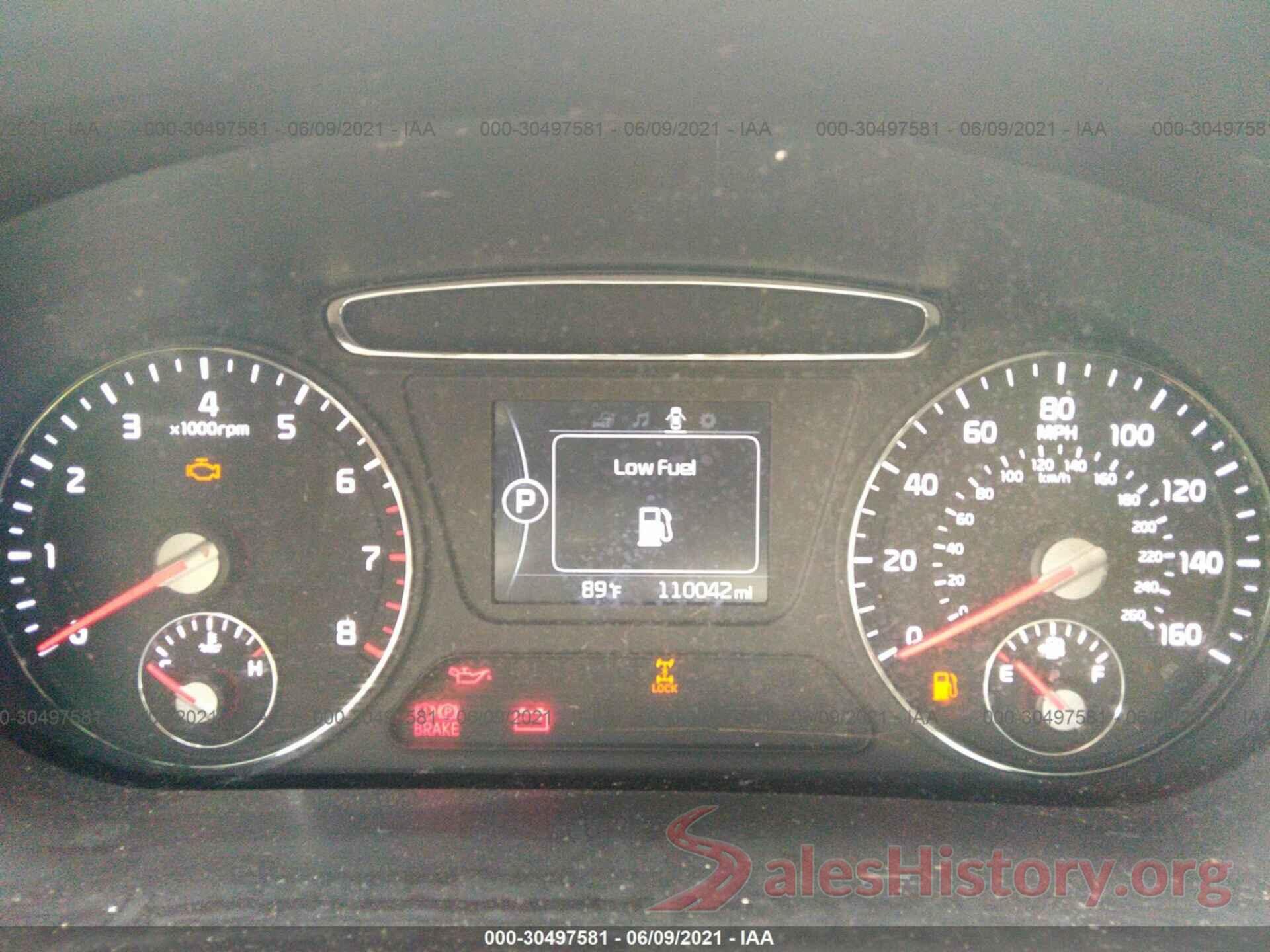 5XYPGDA3XGG067395 2016 KIA SORENTO