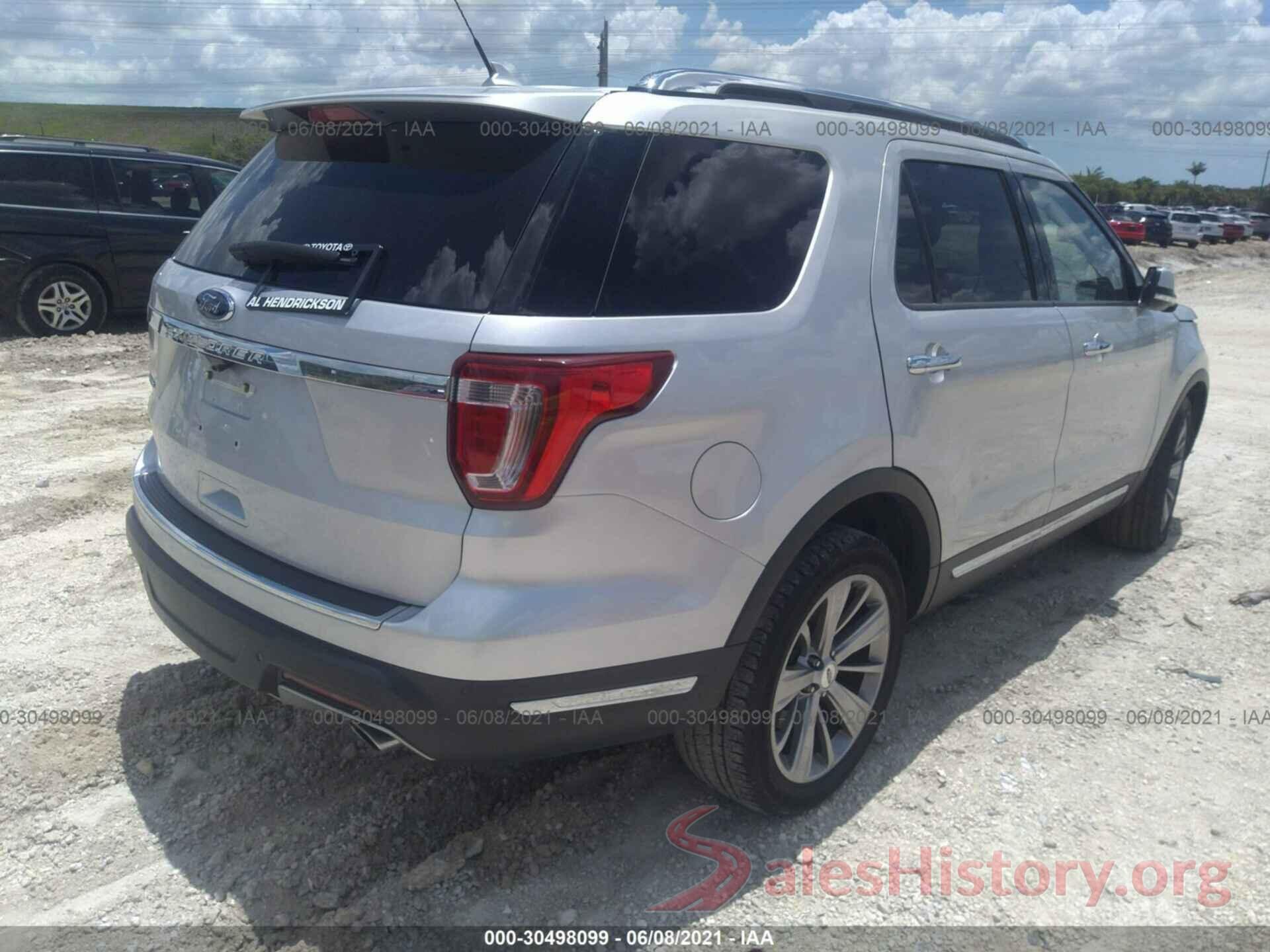 1FM5K7F83JGB10650 2018 FORD EXPLORER