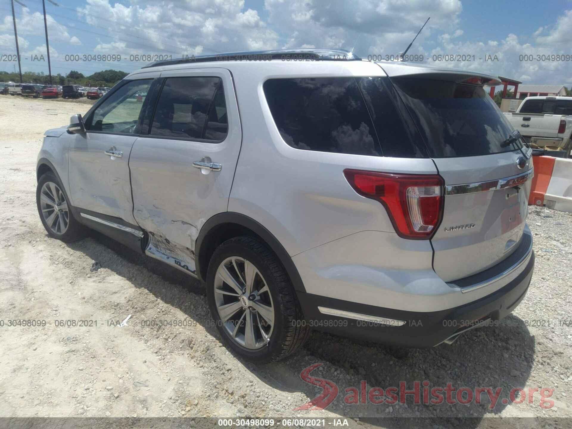 1FM5K7F83JGB10650 2018 FORD EXPLORER