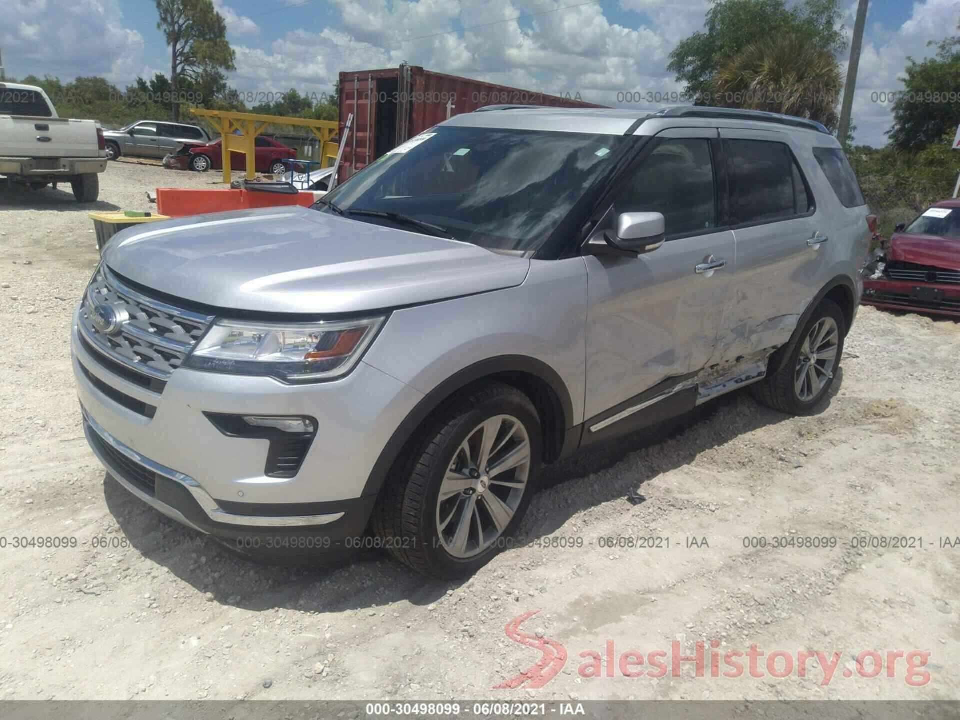 1FM5K7F83JGB10650 2018 FORD EXPLORER