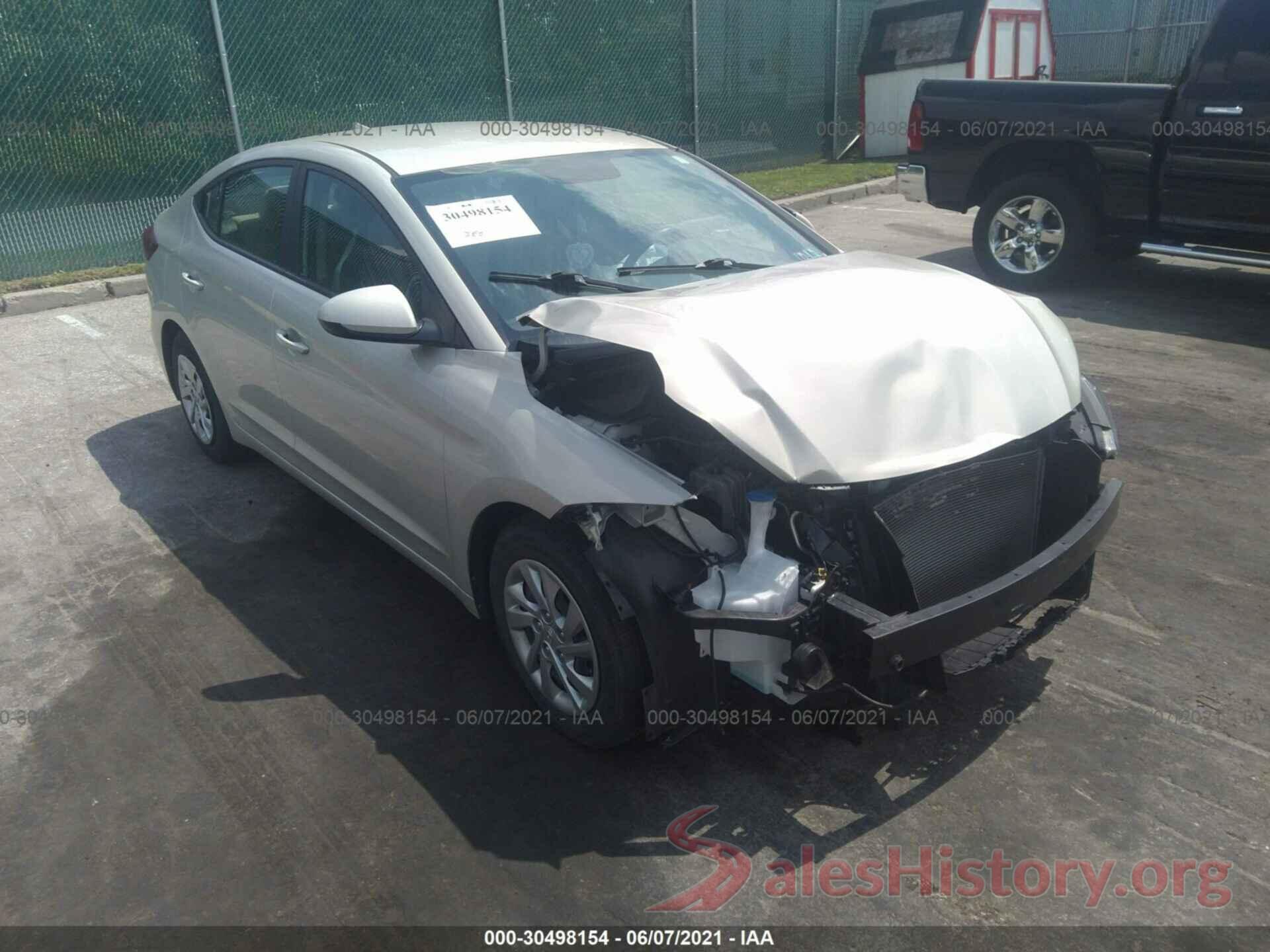 KMHD74LF3HU369889 2017 HYUNDAI ELANTRA