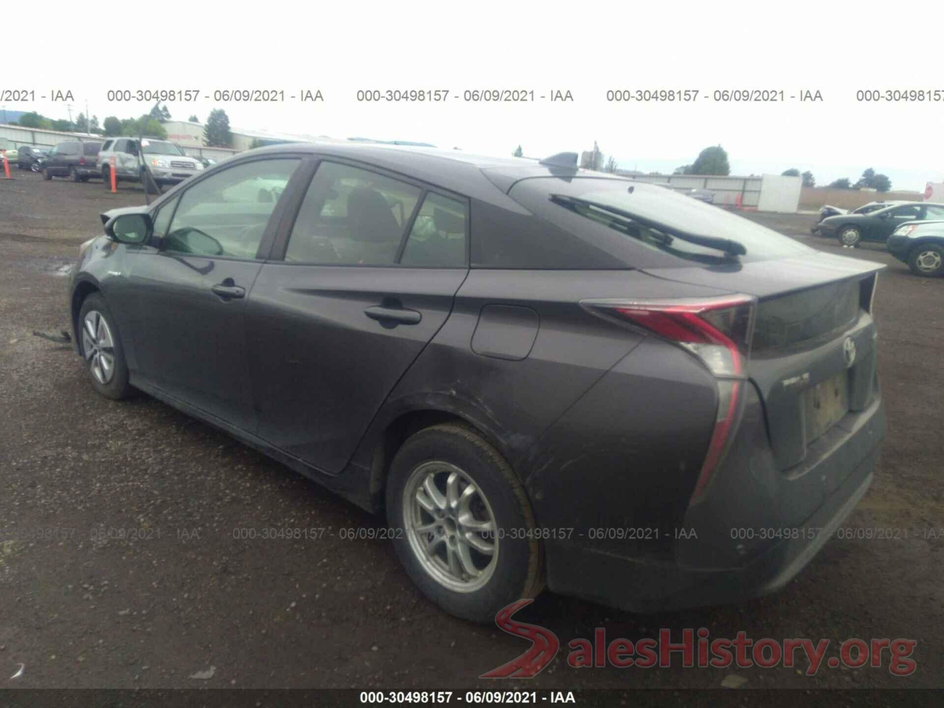 JTDKBRFU8H3565334 2017 TOYOTA PRIUS