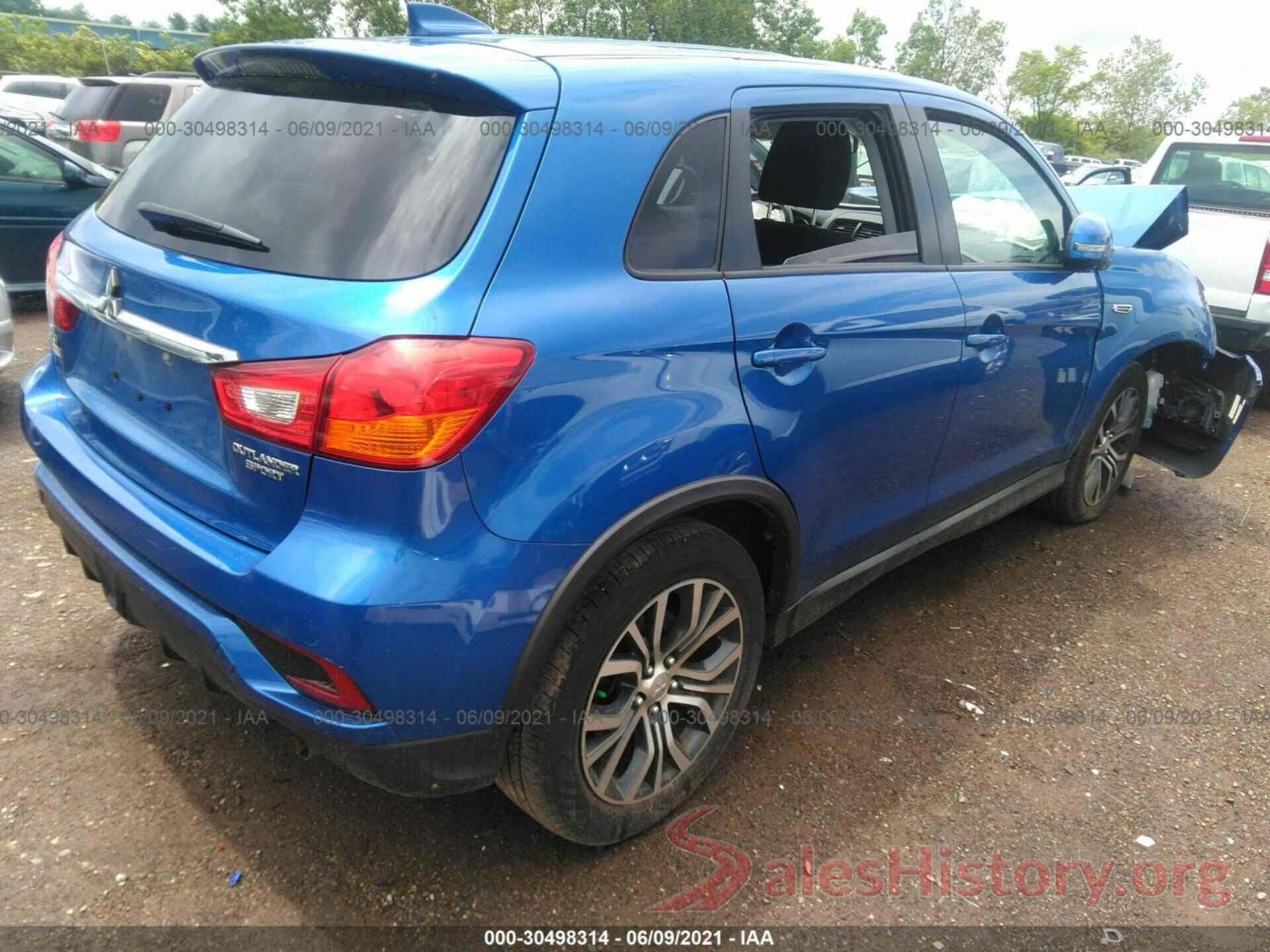 JA4AP3AU8JU021959 2018 MITSUBISHI OUTLANDER SPORT