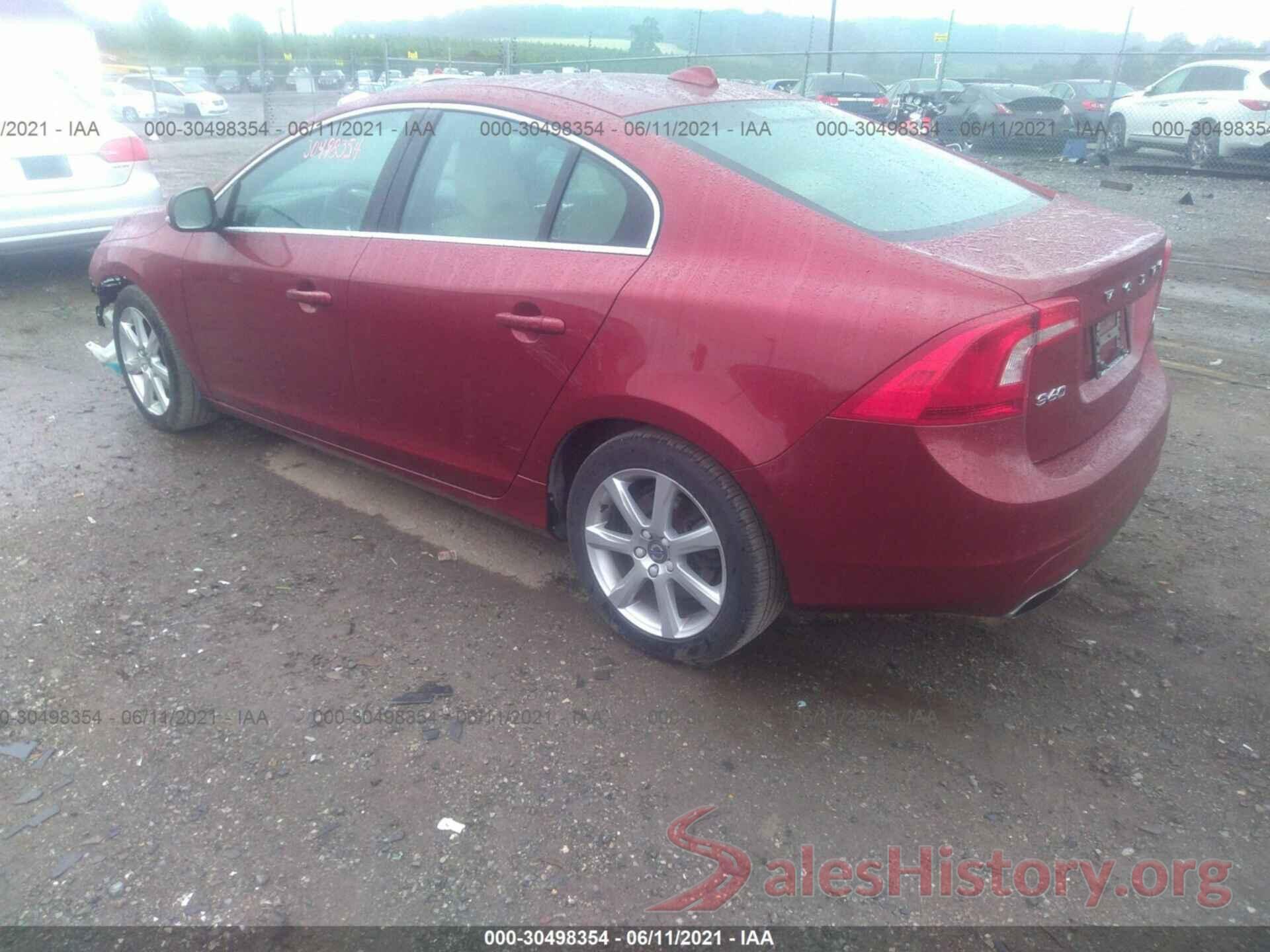 YV126MFK8G2406835 2016 VOLVO S60