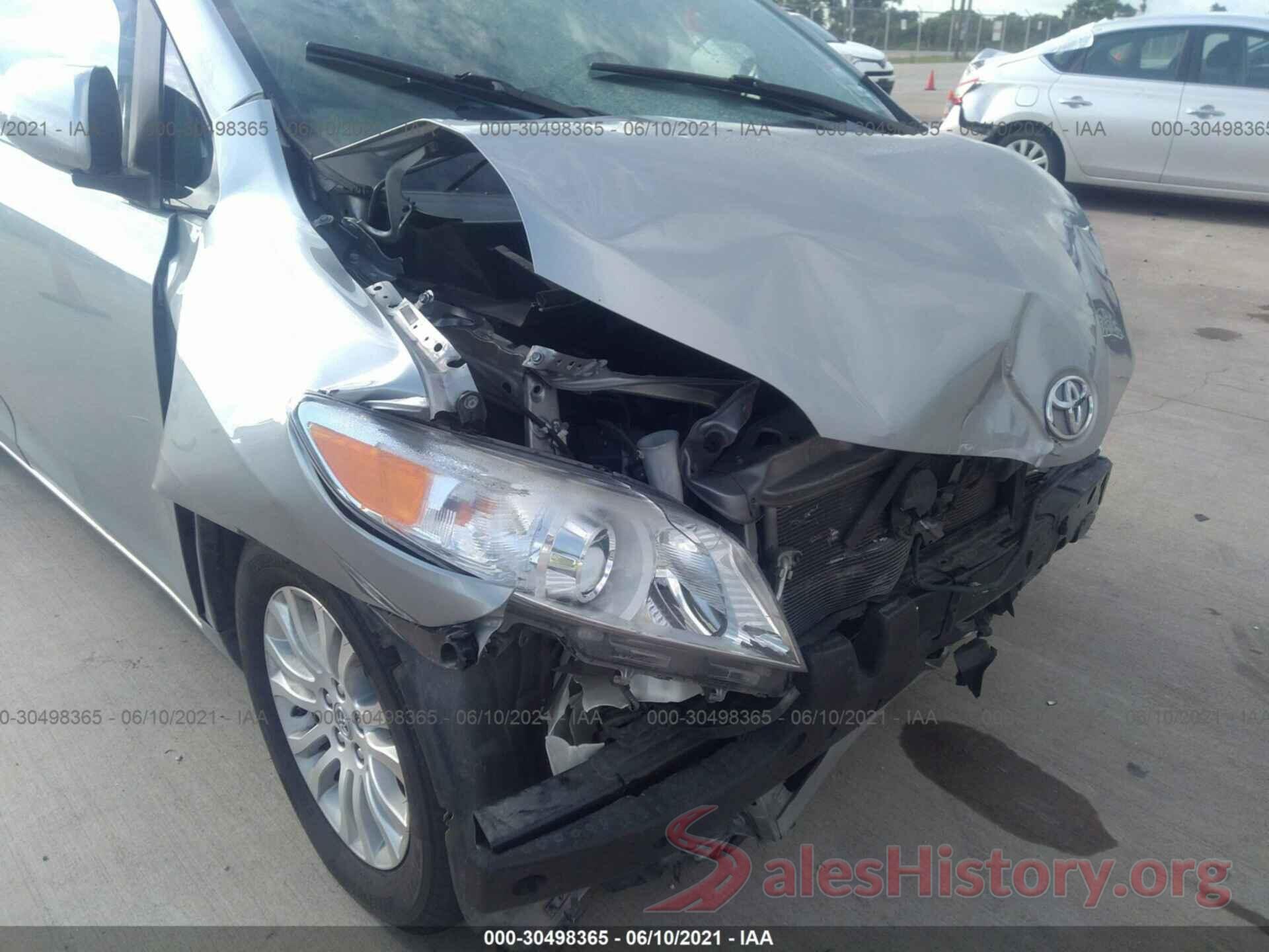 5TDYK3DC8FS637274 2015 TOYOTA SIENNA