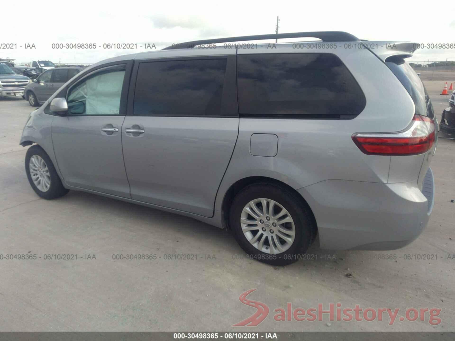 5TDYK3DC8FS637274 2015 TOYOTA SIENNA