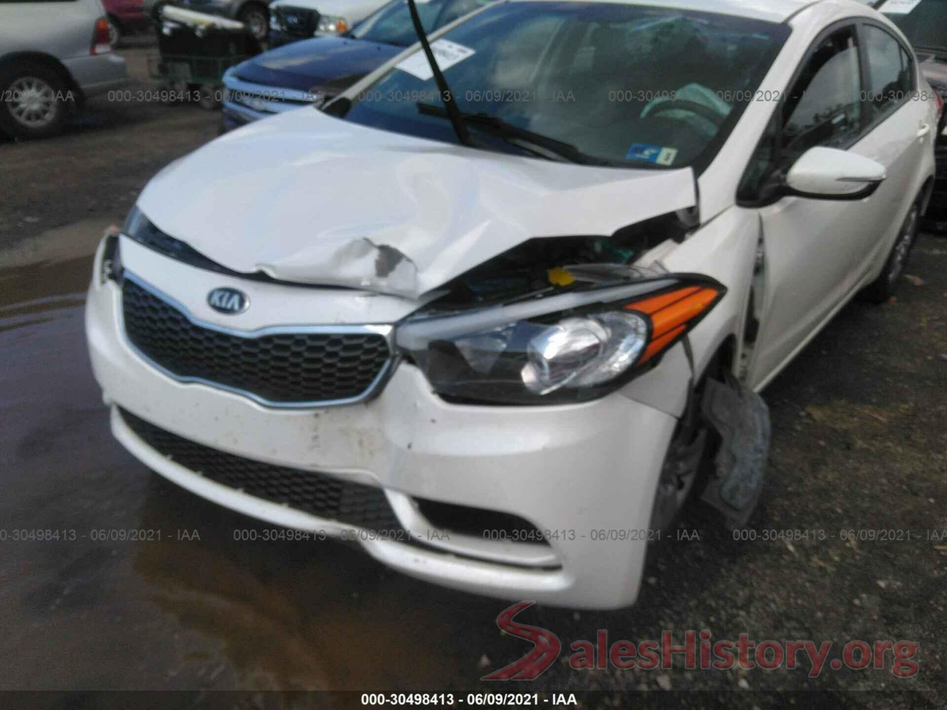 KNAFX4A66G5535974 2016 KIA FORTE