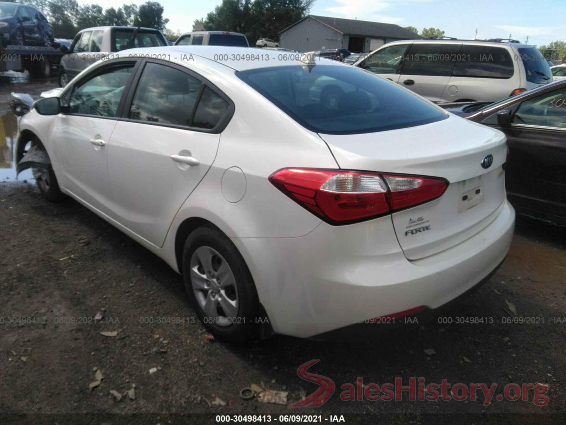 KNAFX4A66G5535974 2016 KIA FORTE