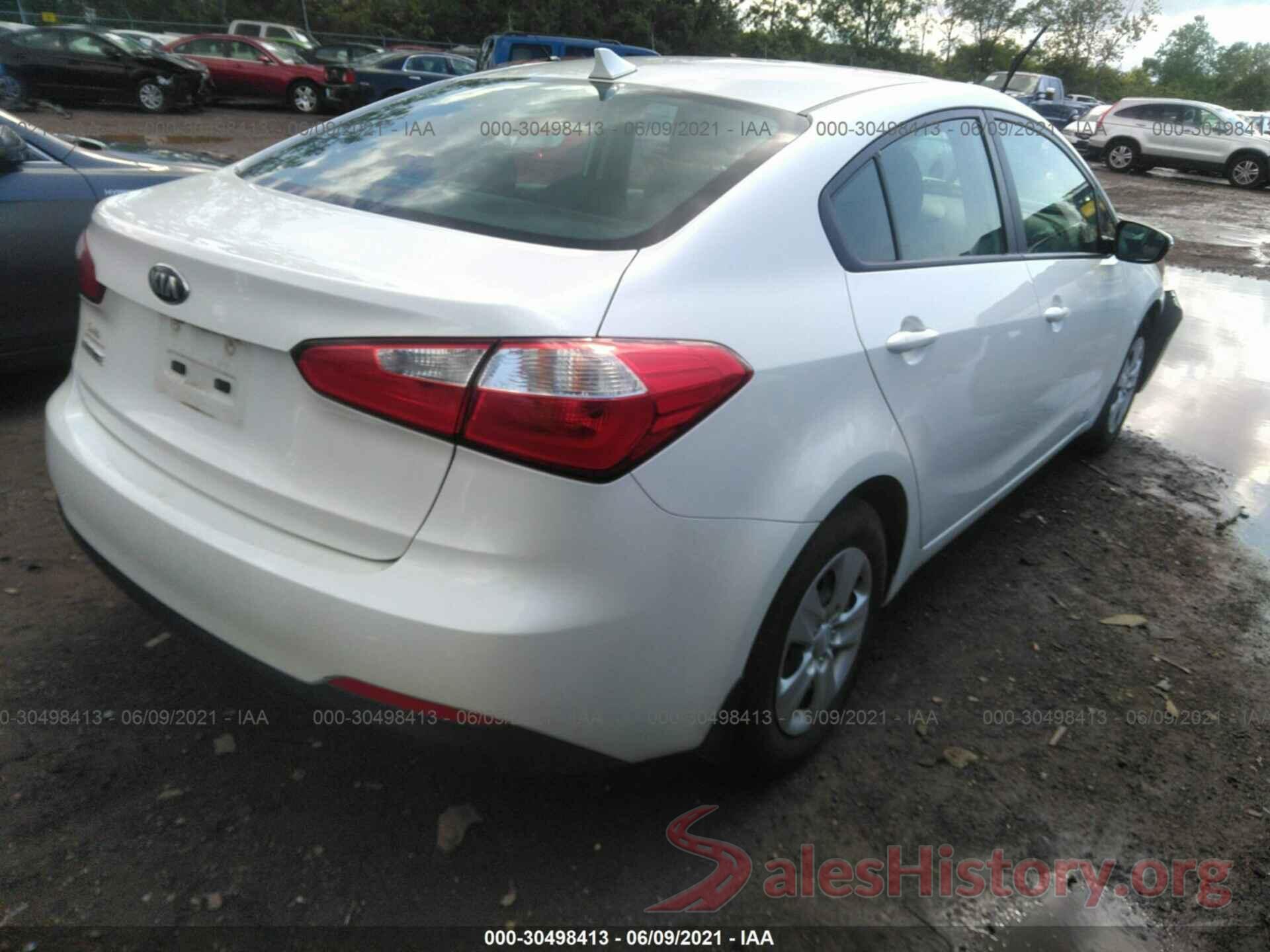 KNAFX4A66G5535974 2016 KIA FORTE