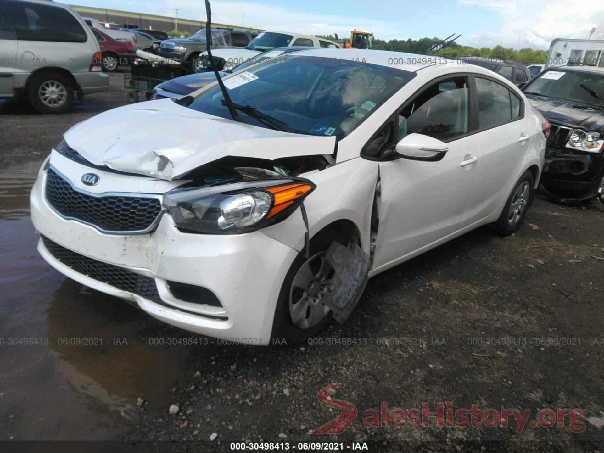 KNAFX4A66G5535974 2016 KIA FORTE