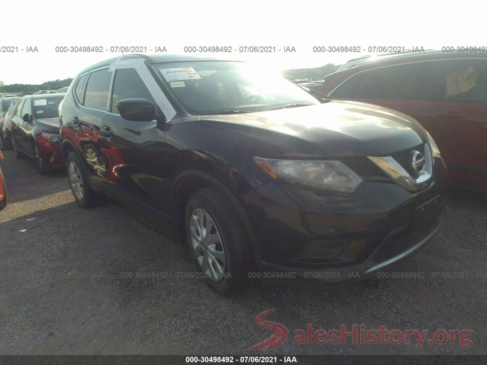 5N1AT2MV2GC799071 2016 NISSAN ROGUE