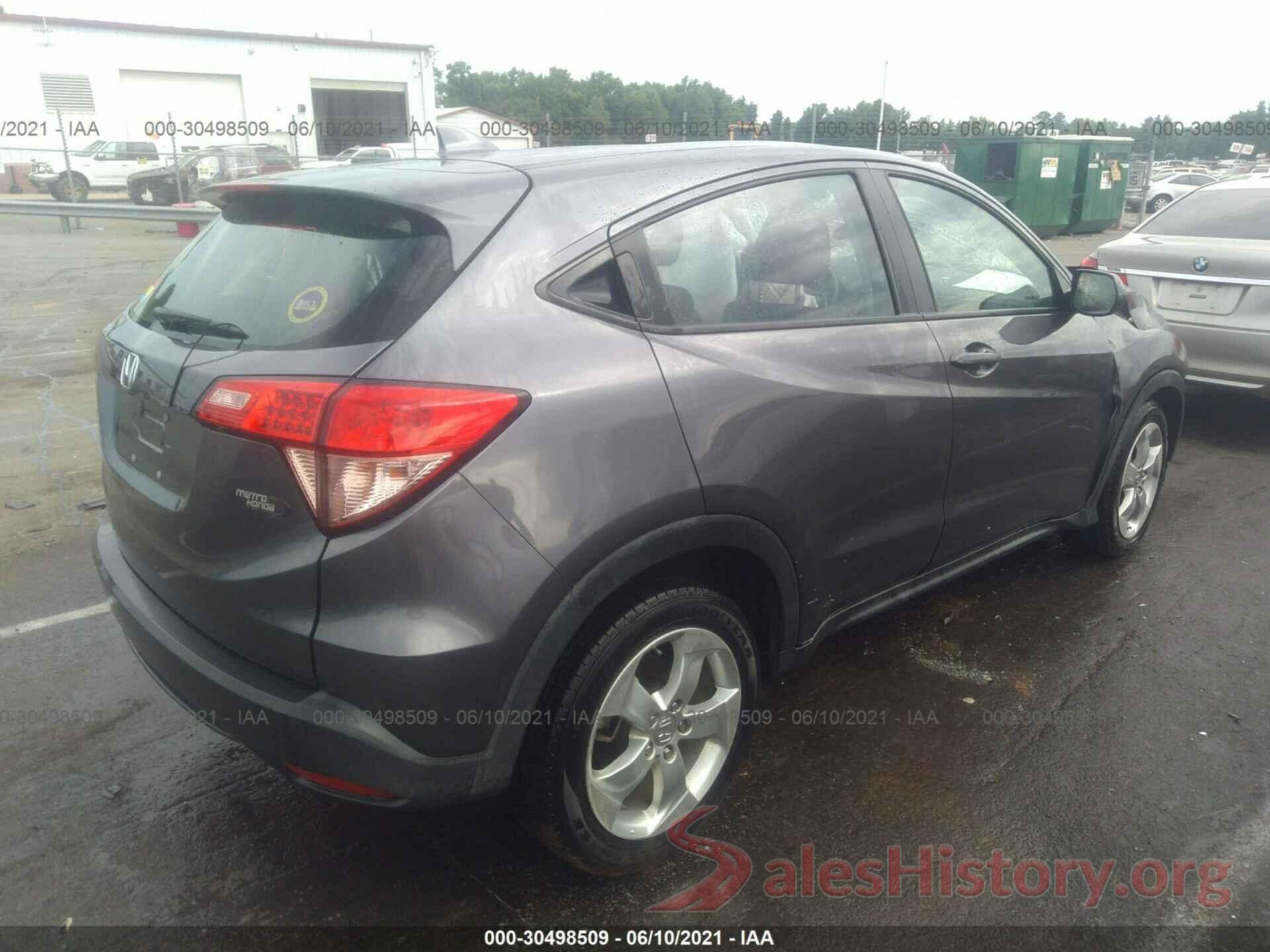 3CZRU5H31GM739466 2016 HONDA HR-V