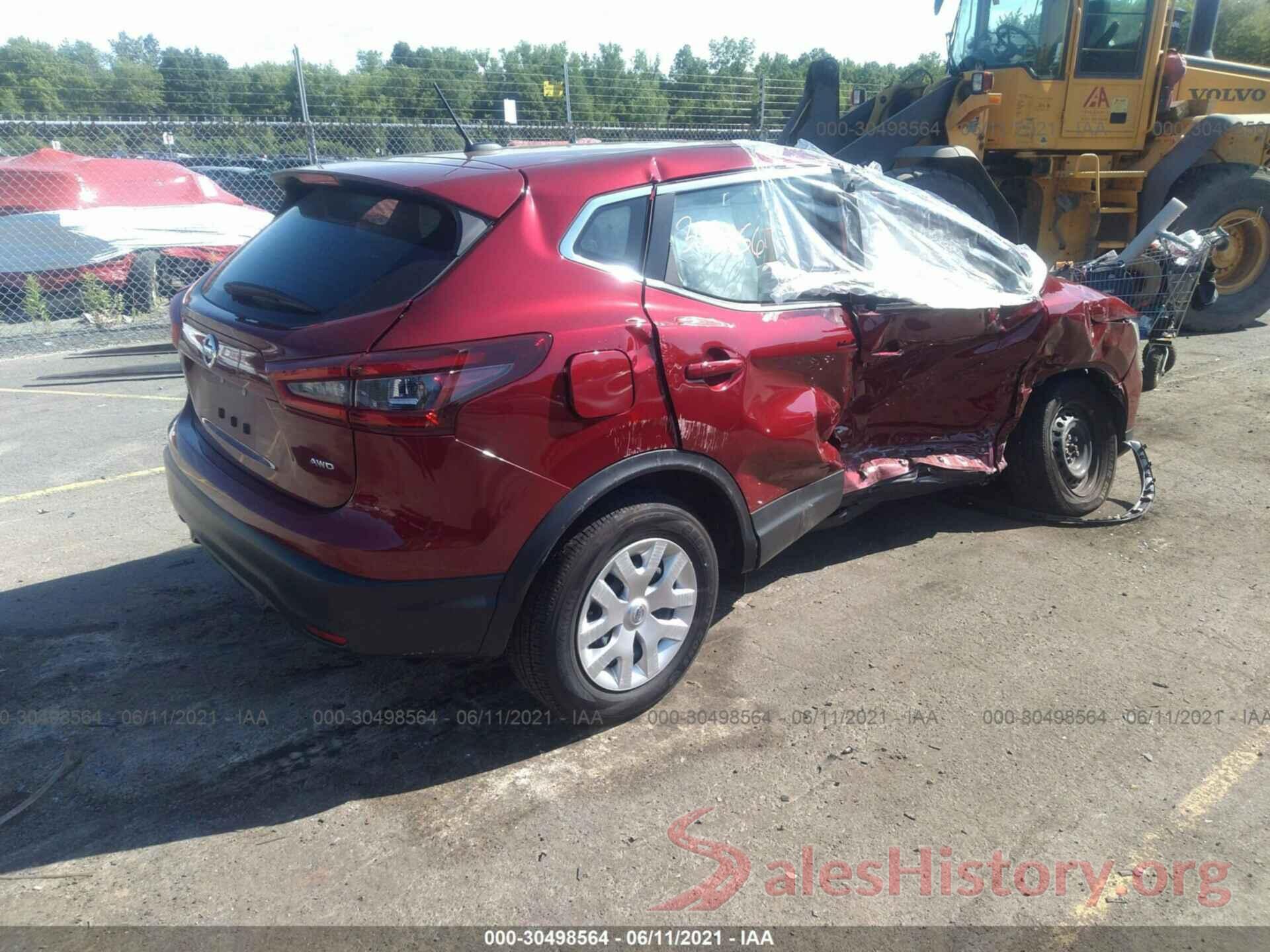 JN1BJ1CW1LW378960 2020 NISSAN ROGUE SPORT